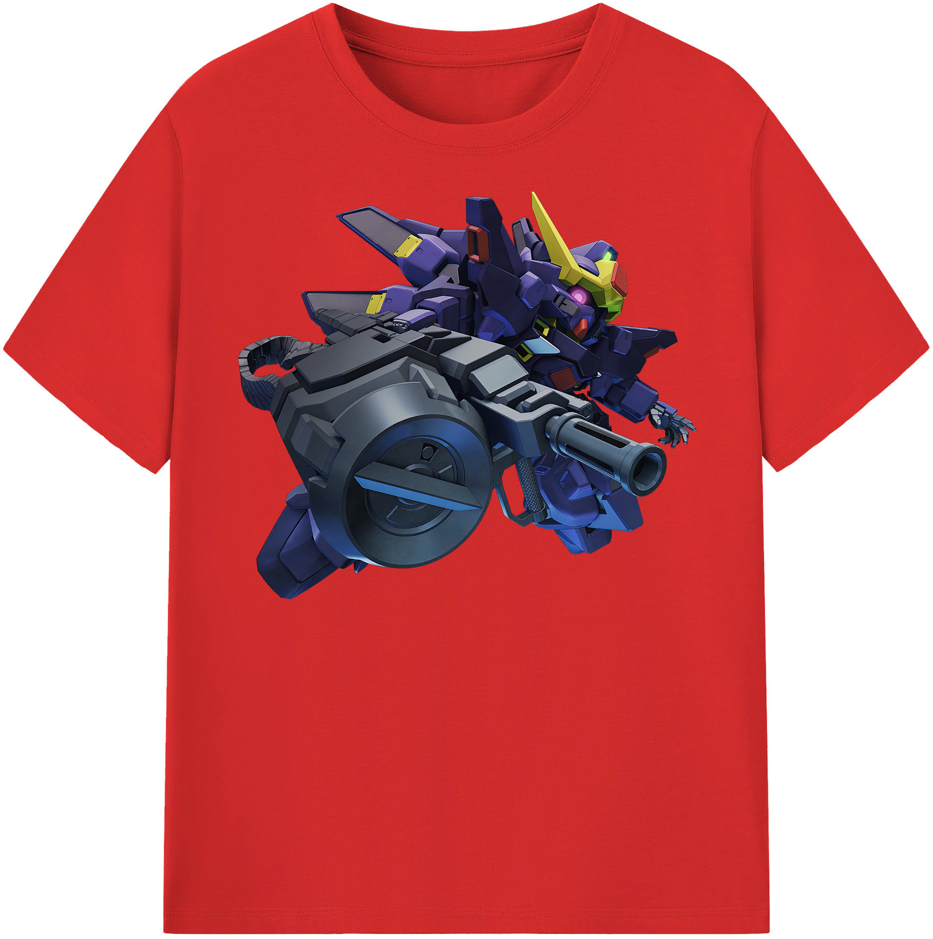 （画像用） 機動戦士ガンダム Mobile Suit Gundam レディースカジュアルプリントTシャツ（綿100％）