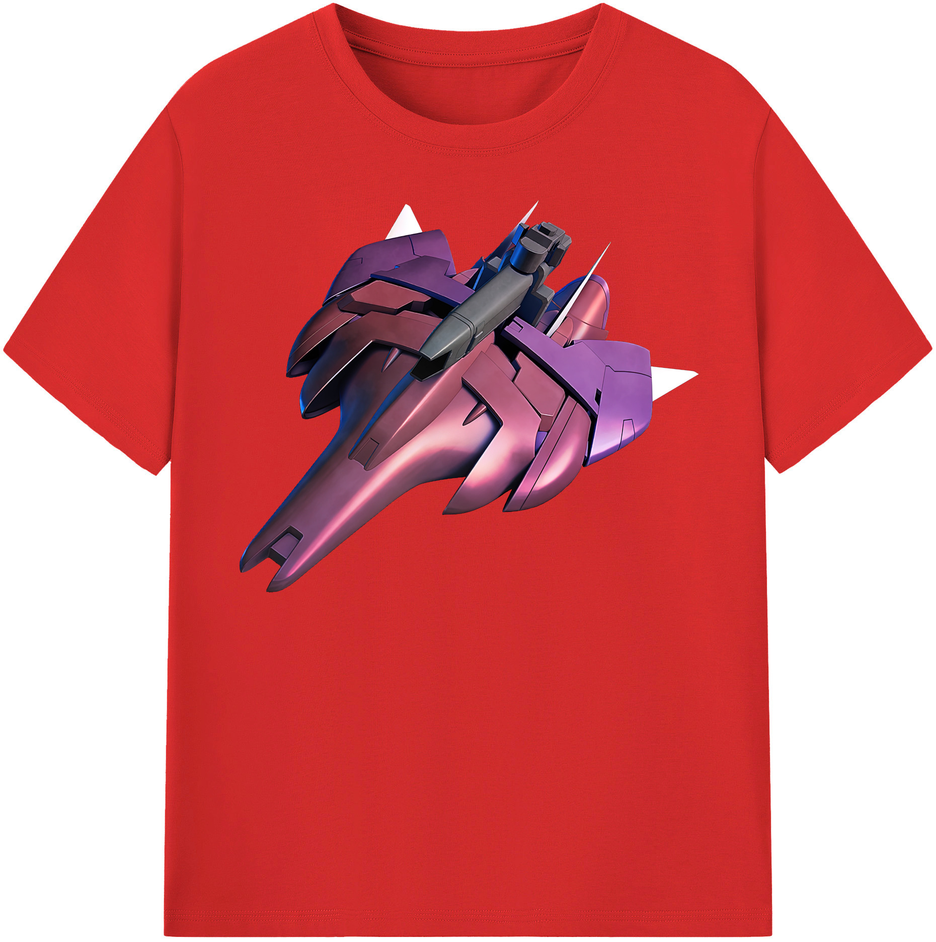 （画像用） 機動戦士ガンダム Mobile Suit Gundam レディースカジュアルプリントTシャツ（綿100％）