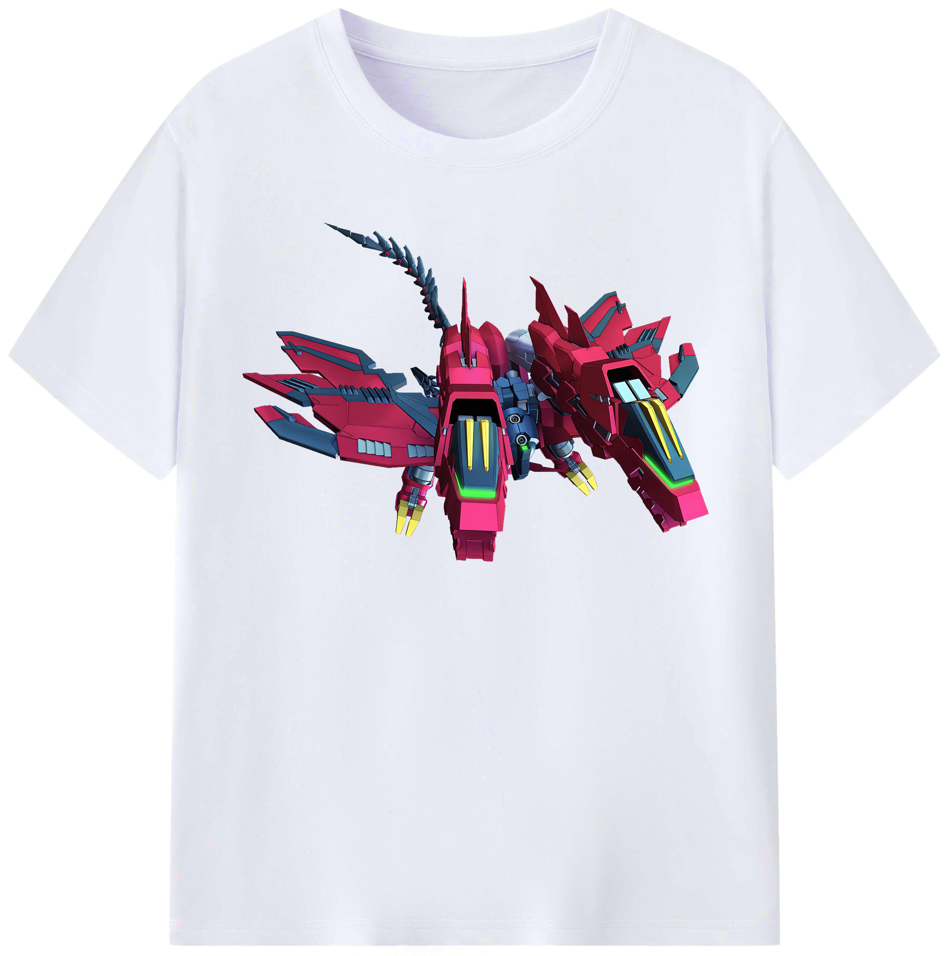 （画像用） 機動戦士ガンダム Mobile Suit Gundam レディースカジュアルプリントTシャツ（綿100％）