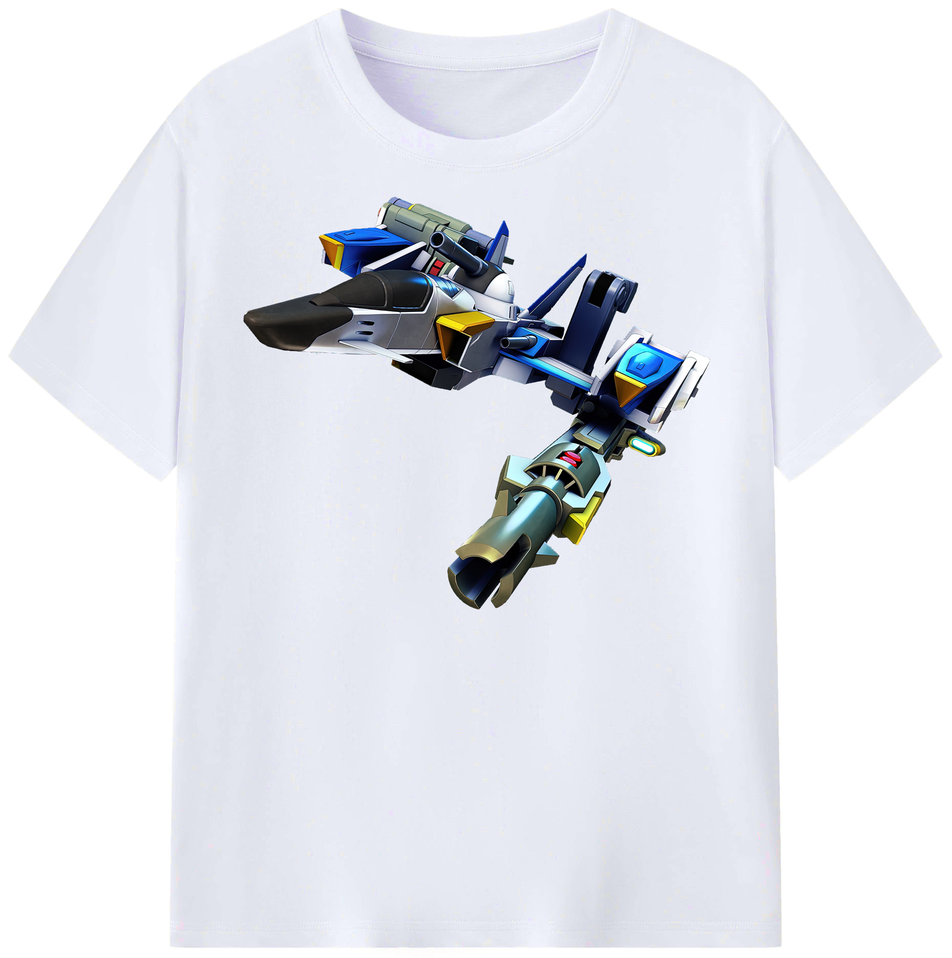 （画像用） 機動戦士ガンダム Mobile Suit Gundam レディースカジュアルプリントTシャツ（綿100％）