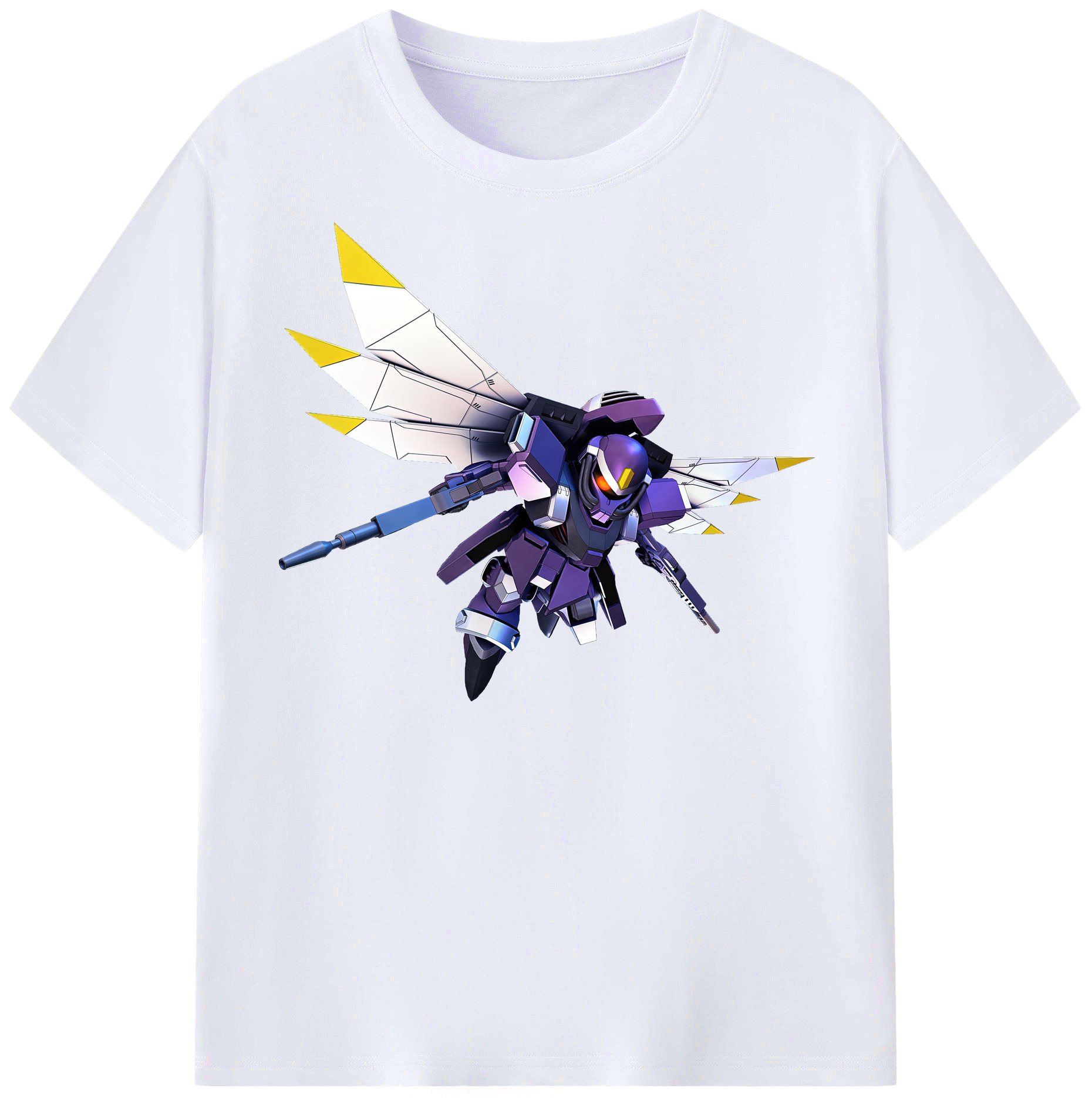 （画像用） 機動戦士ガンダム Mobile Suit Gundam レディースカジュアルプリントTシャツ（綿100％）