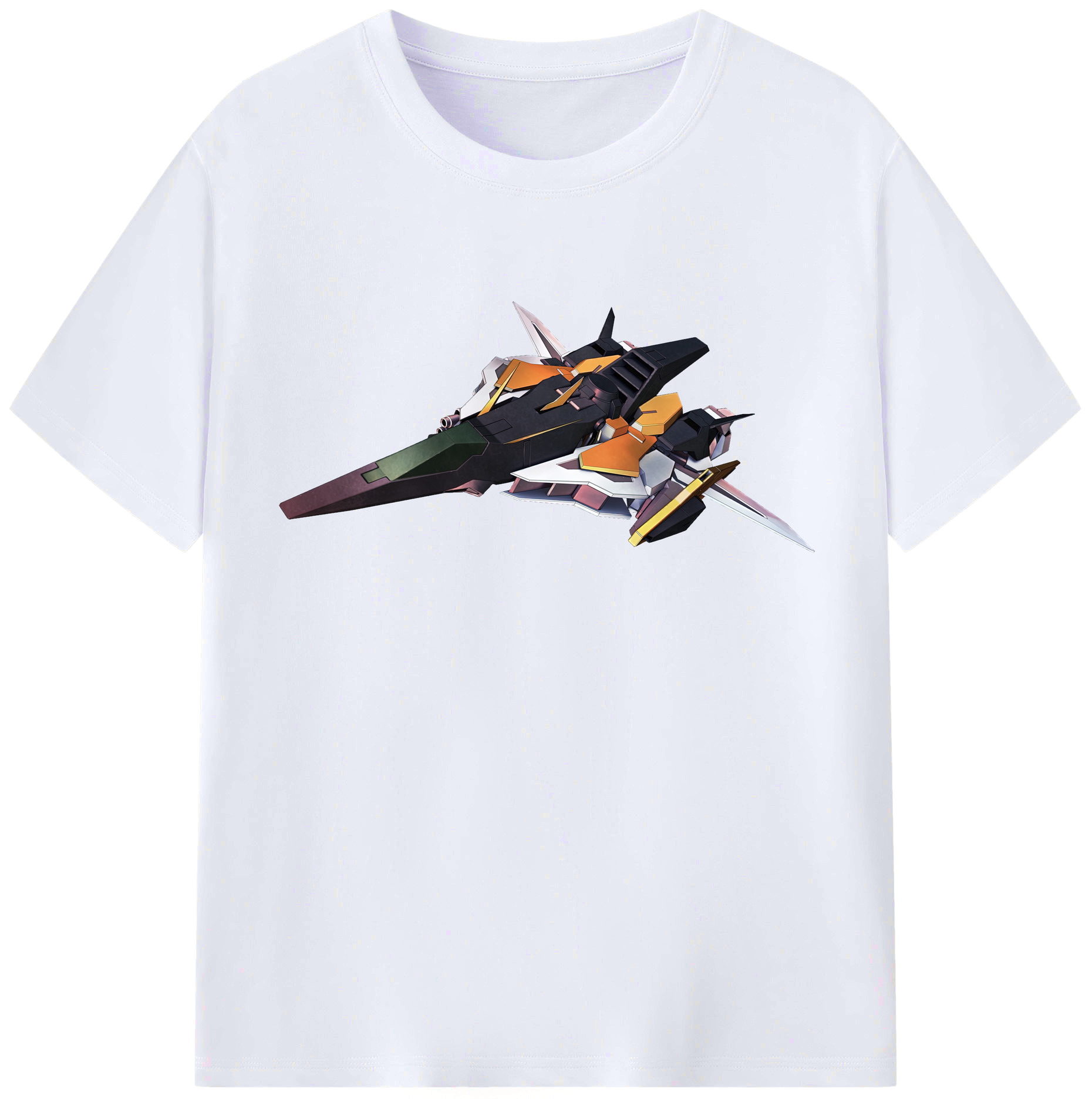 （画像用） 機動戦士ガンダム Mobile Suit Gundam レディースカジュアルプリントTシャツ（綿100％）