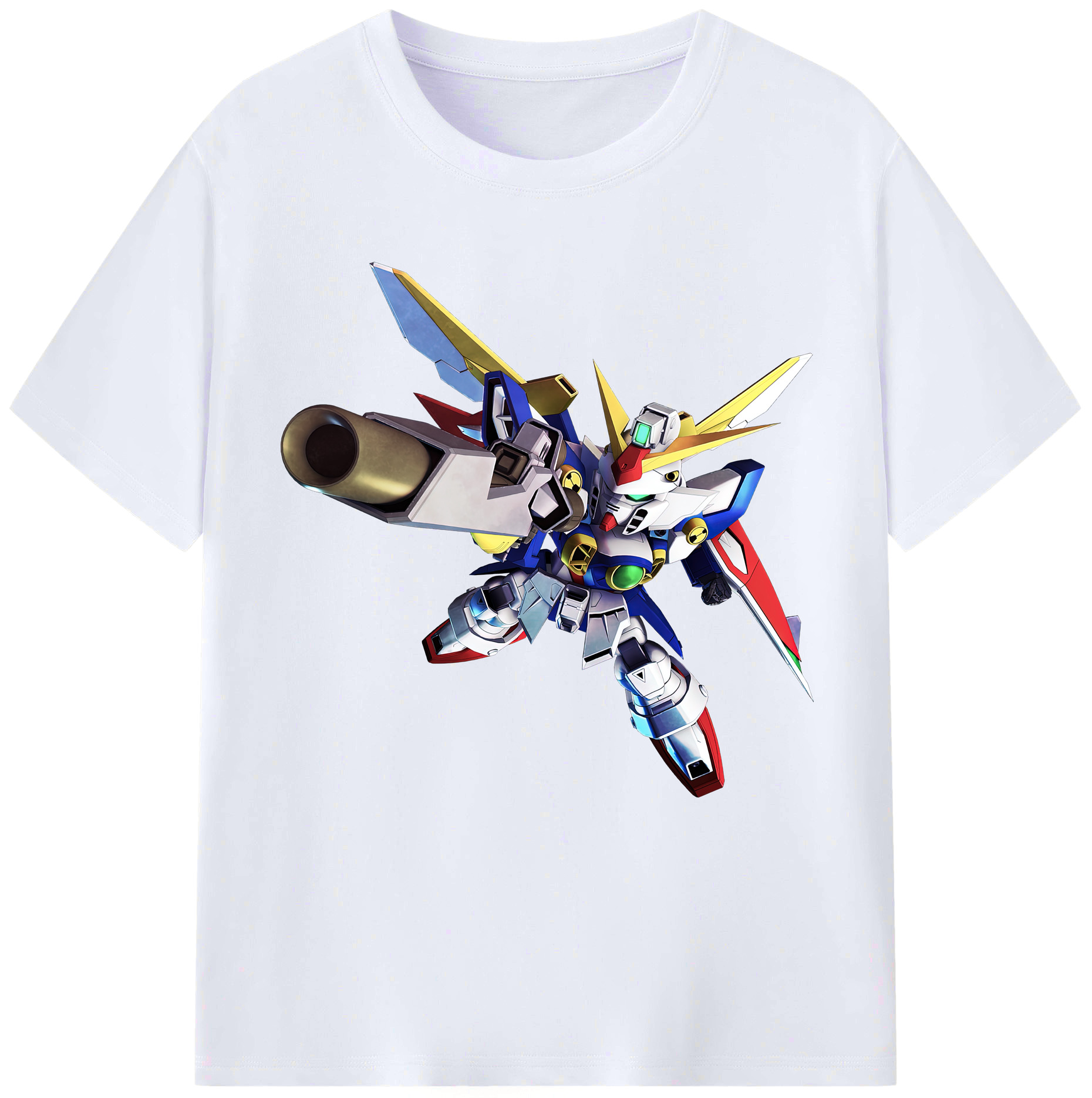 （画像用） 機動戦士ガンダム Mobile Suit Gundam レディースカジュアルプリントTシャツ（綿100％）