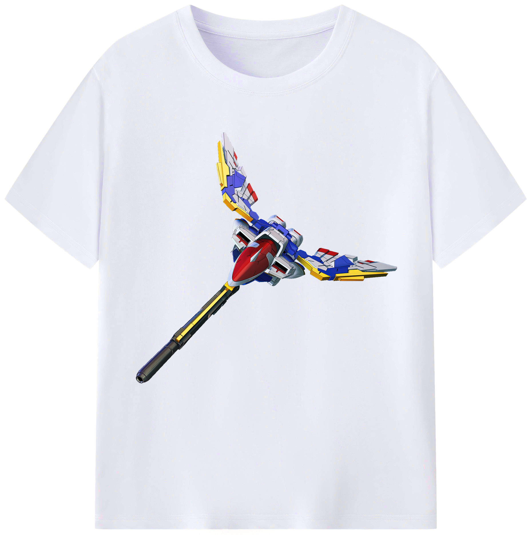 （画像用） 機動戦士ガンダム Mobile Suit Gundam レディースカジュアルプリントTシャツ（綿100％）