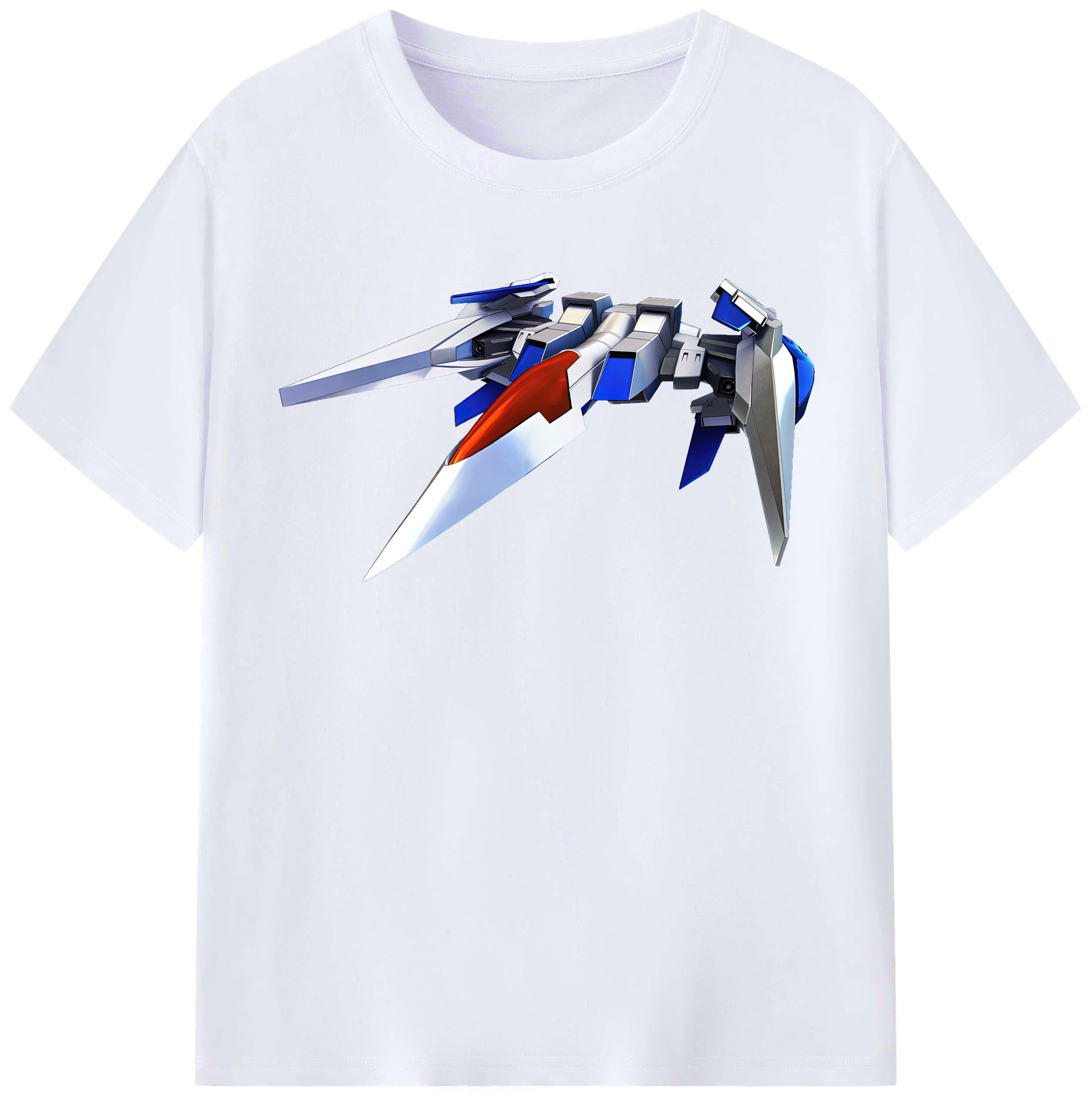 （画像用） 機動戦士ガンダム Mobile Suit Gundam レディースカジュアルプリントTシャツ（綿100％）