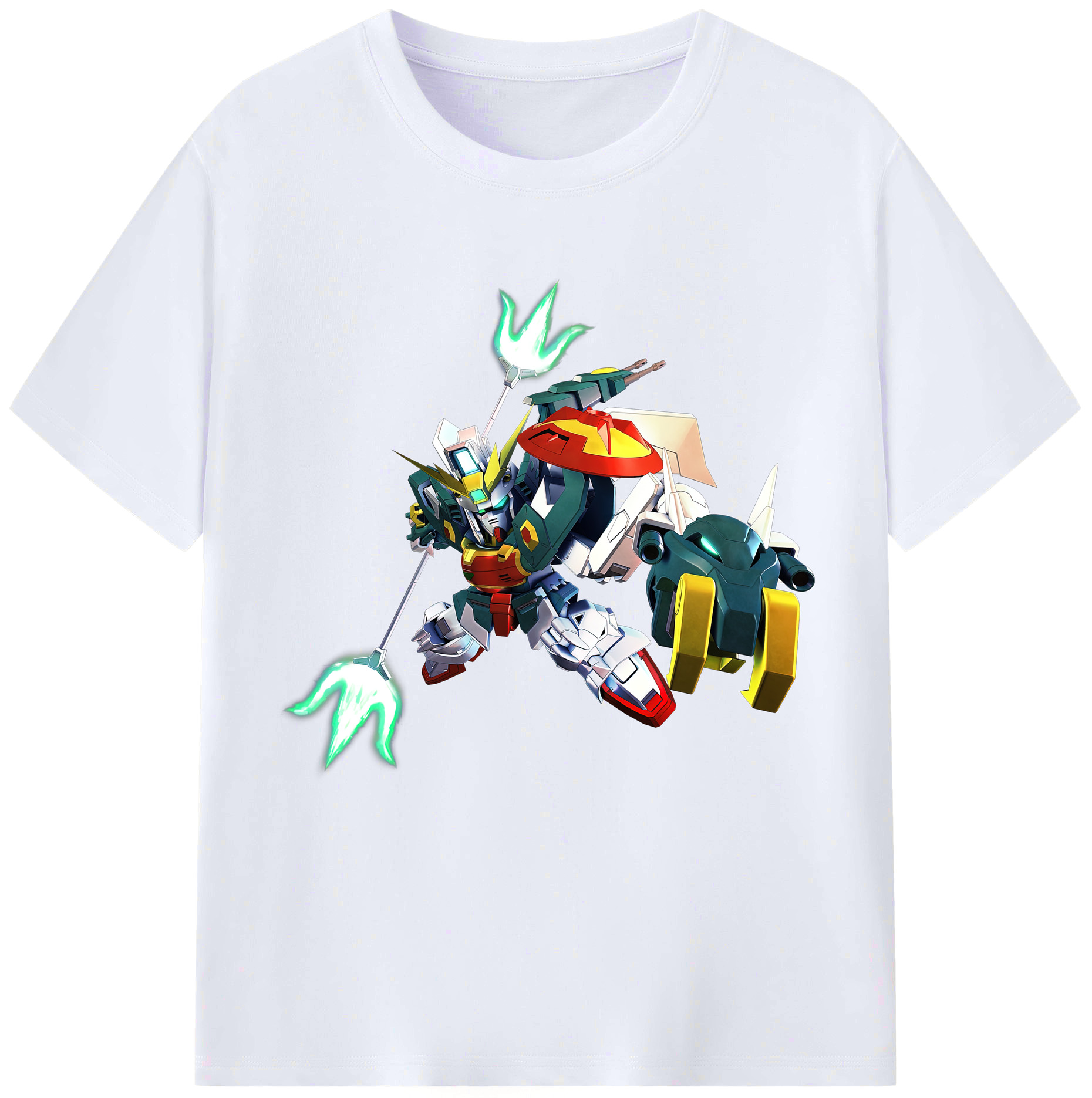 （画像用） 機動戦士ガンダム Mobile Suit Gundam レディースカジュアルプリントTシャツ（綿100％）