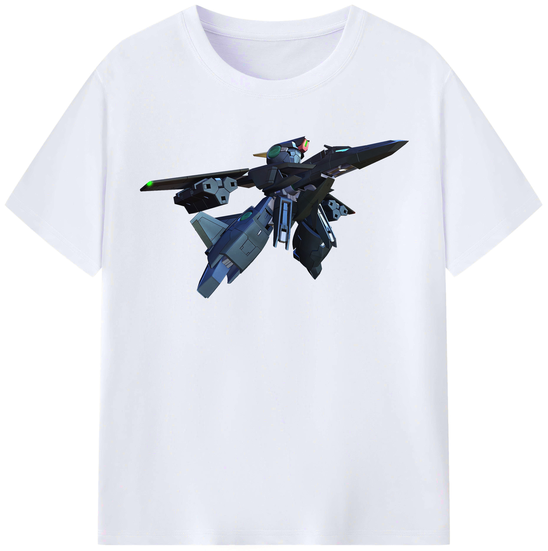 （画像用） 機動戦士ガンダム Mobile Suit Gundam レディースカジュアルプリントTシャツ（綿100％）