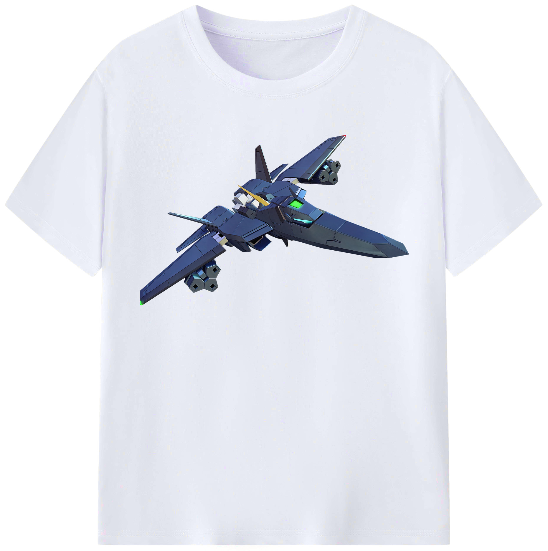 （画像用） 機動戦士ガンダム Mobile Suit Gundam レディースカジュアルプリントTシャツ（綿100％）