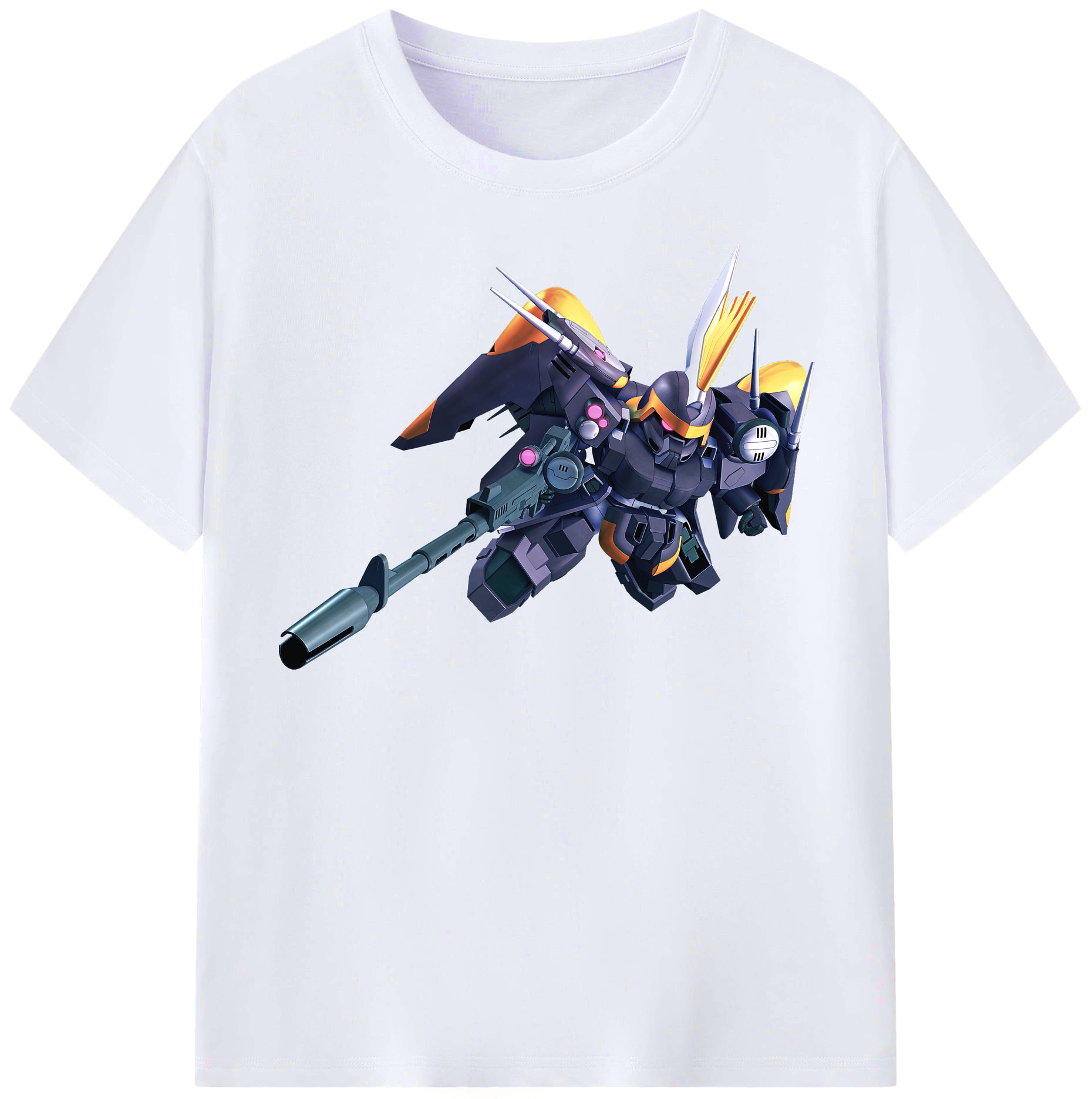 （画像用） 機動戦士ガンダム Mobile Suit Gundam レディースカジュアルプリントTシャツ（綿100％）