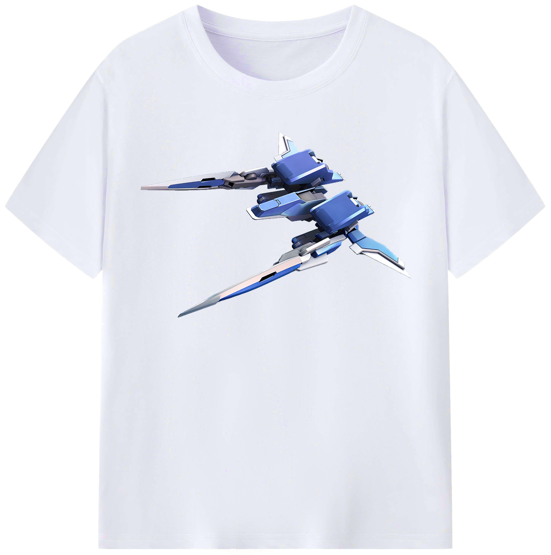 （画像用） 機動戦士ガンダム Mobile Suit Gundam レディースカジュアルプリントTシャツ（綿100％）