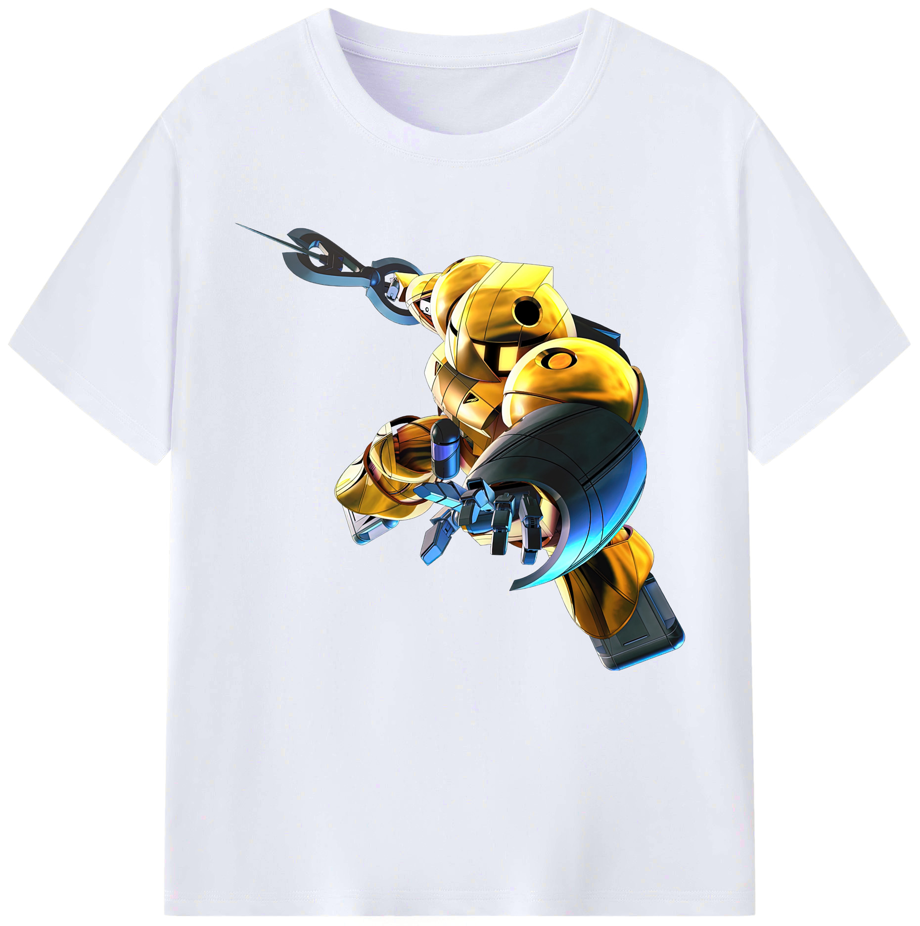 （画像用） 機動戦士ガンダム Mobile Suit Gundam レディースカジュアルプリントTシャツ（綿100％）