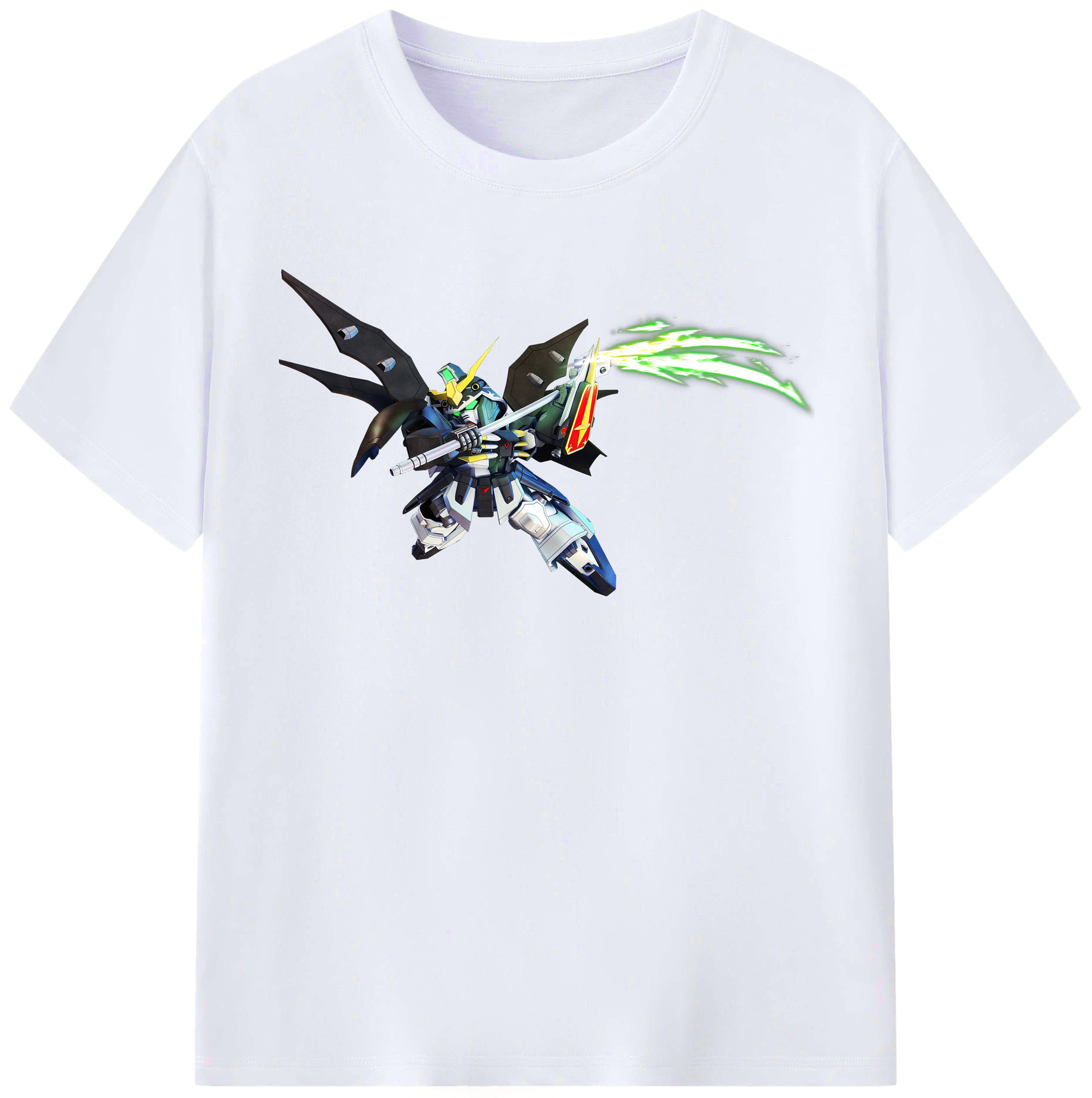 （画像用） 機動戦士ガンダム Mobile Suit Gundam レディースカジュアルプリントTシャツ（綿100％）