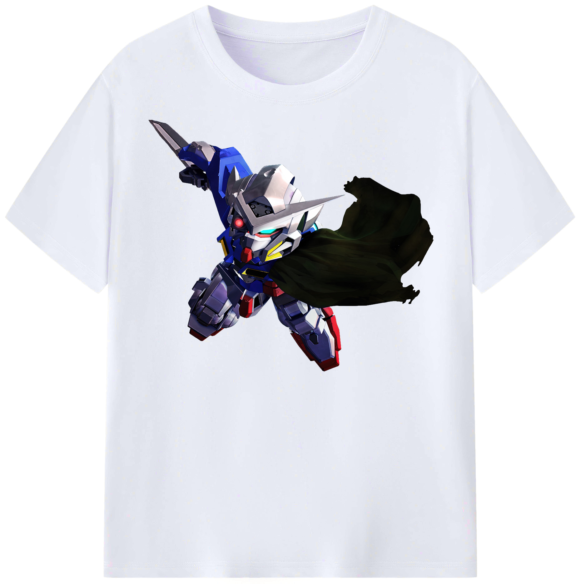 （画像用） 機動戦士ガンダム Mobile Suit Gundam レディースカジュアルプリントTシャツ（綿100％）