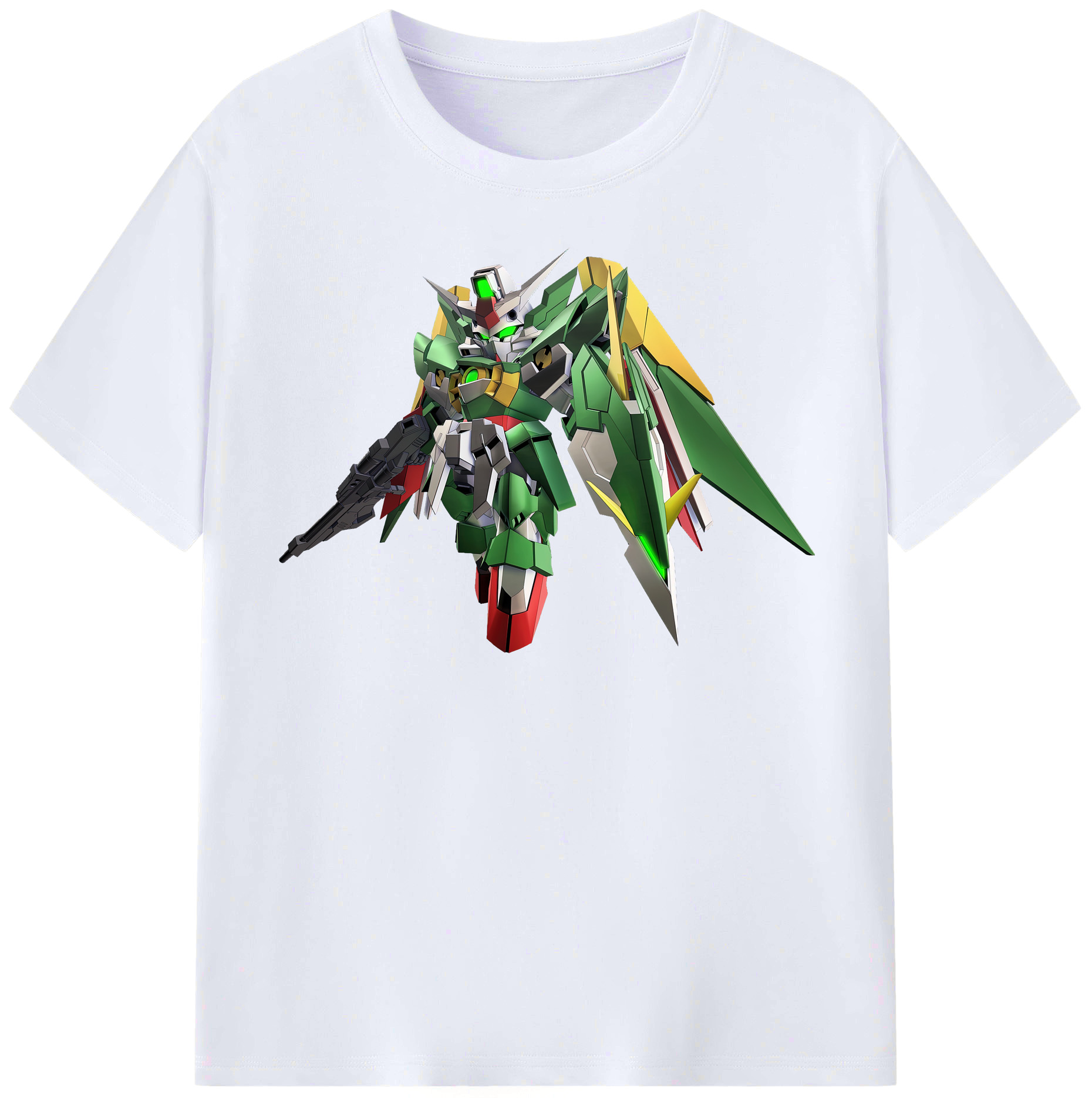 （画像用） 機動戦士ガンダム Mobile Suit Gundam レディースカジュアルプリントTシャツ（綿100％）