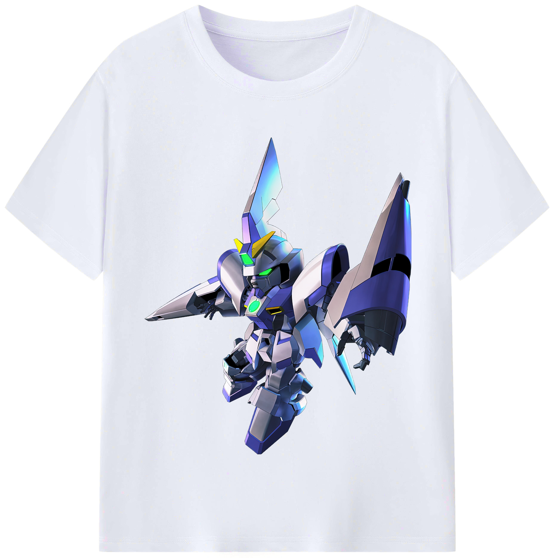 （画像用） 機動戦士ガンダム Mobile Suit Gundam レディースカジュアルプリントTシャツ（綿100％）