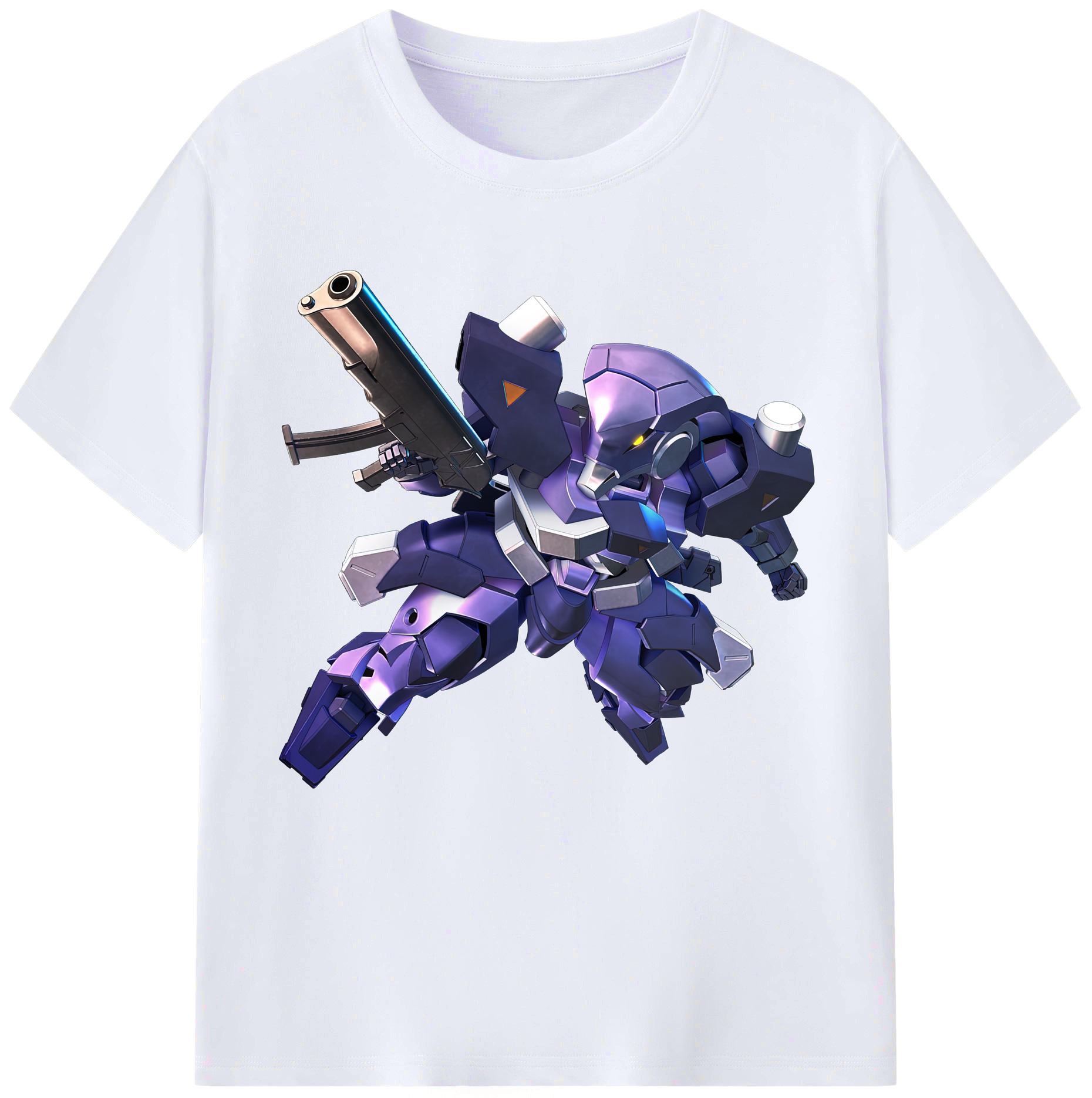 （画像用） 機動戦士ガンダム Mobile Suit Gundam レディースカジュアルプリントTシャツ（綿100％）
