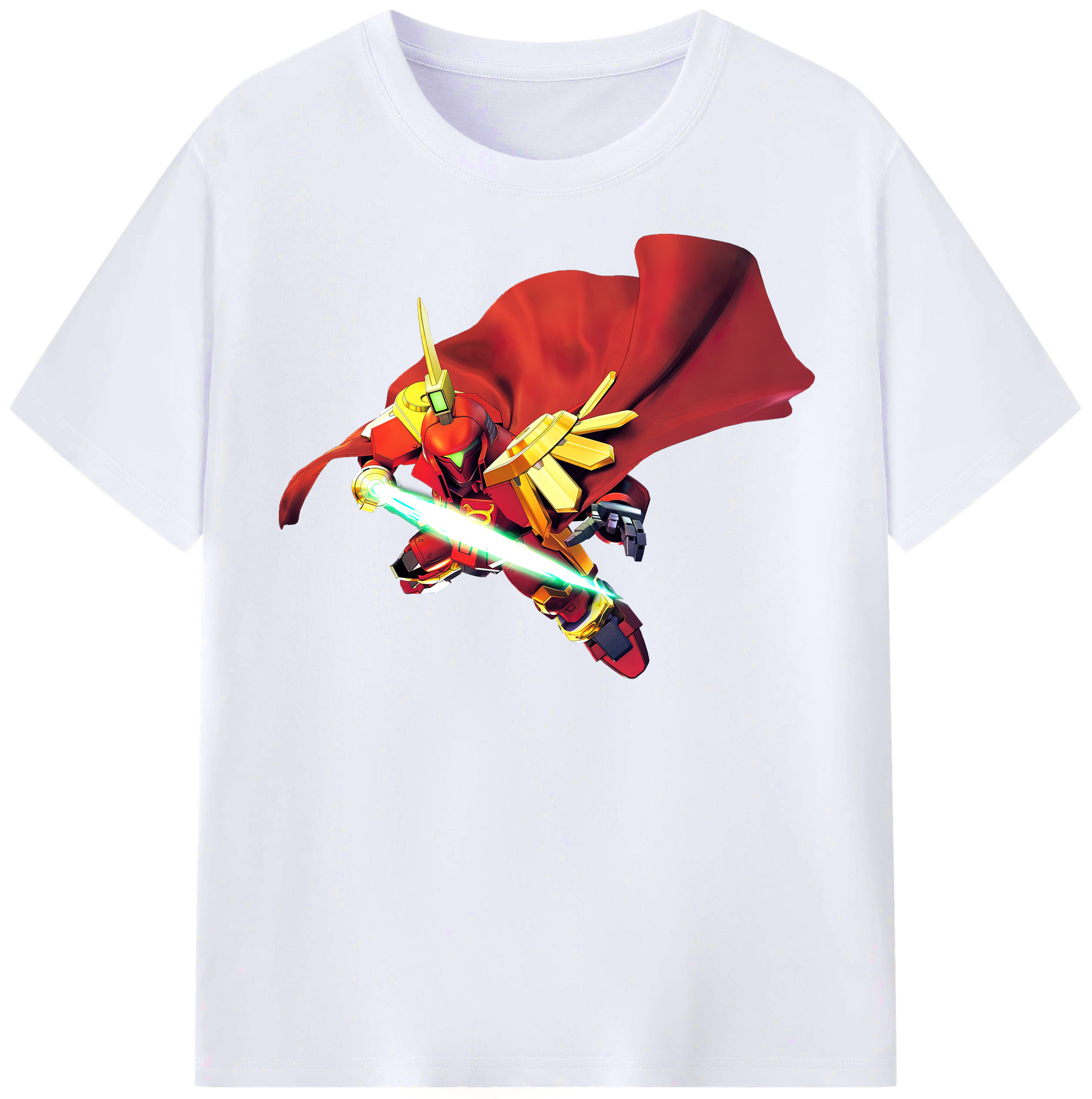 （画像用） 機動戦士ガンダム Mobile Suit Gundam レディースカジュアルプリントTシャツ（綿100％）