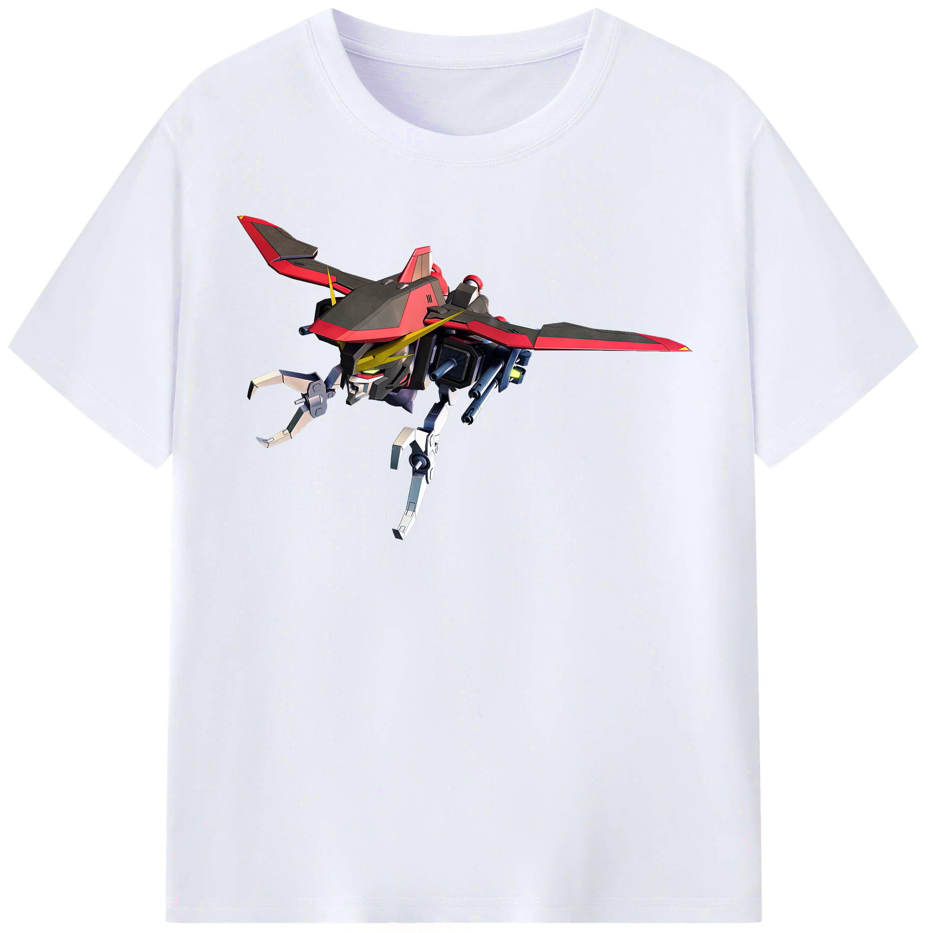 （画像用） 機動戦士ガンダム Mobile Suit Gundam レディースカジュアルプリントTシャツ（綿100％）