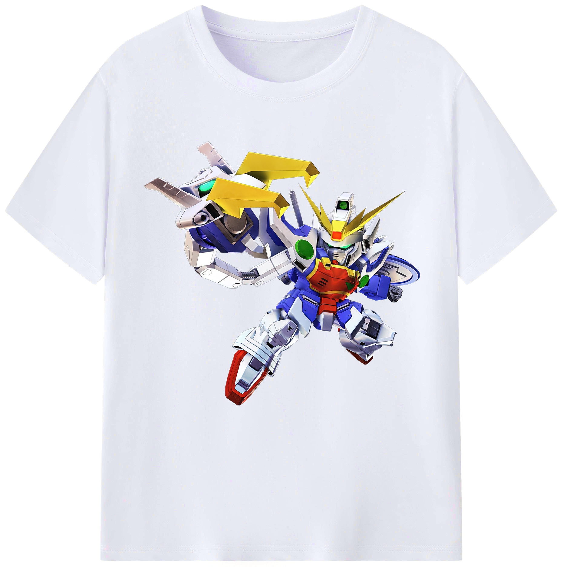 （画像用） 機動戦士ガンダム Mobile Suit Gundam レディースカジュアルプリントTシャツ（綿100％）