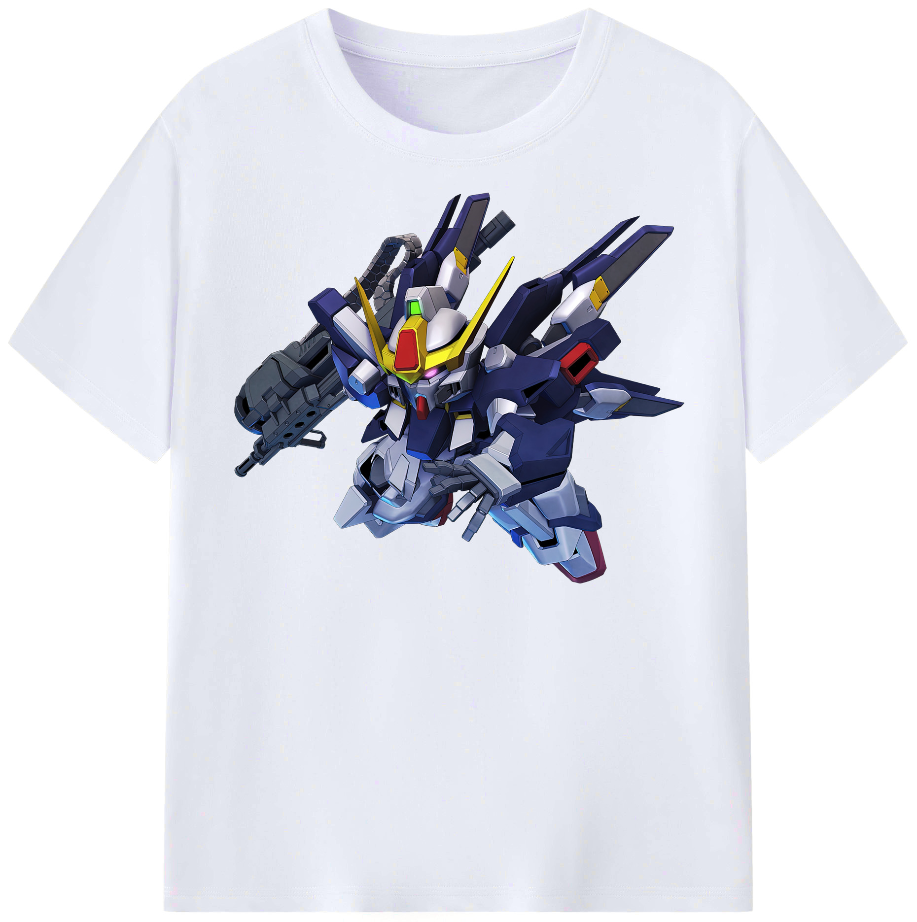 （画像用） 機動戦士ガンダム Mobile Suit Gundam レディースカジュアルプリントTシャツ（綿100％）