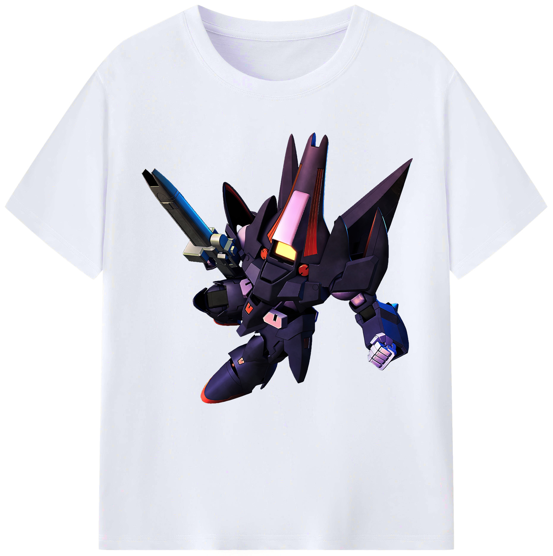 （画像用） 機動戦士ガンダム Mobile Suit Gundam レディースカジュアルプリントTシャツ（綿100％）