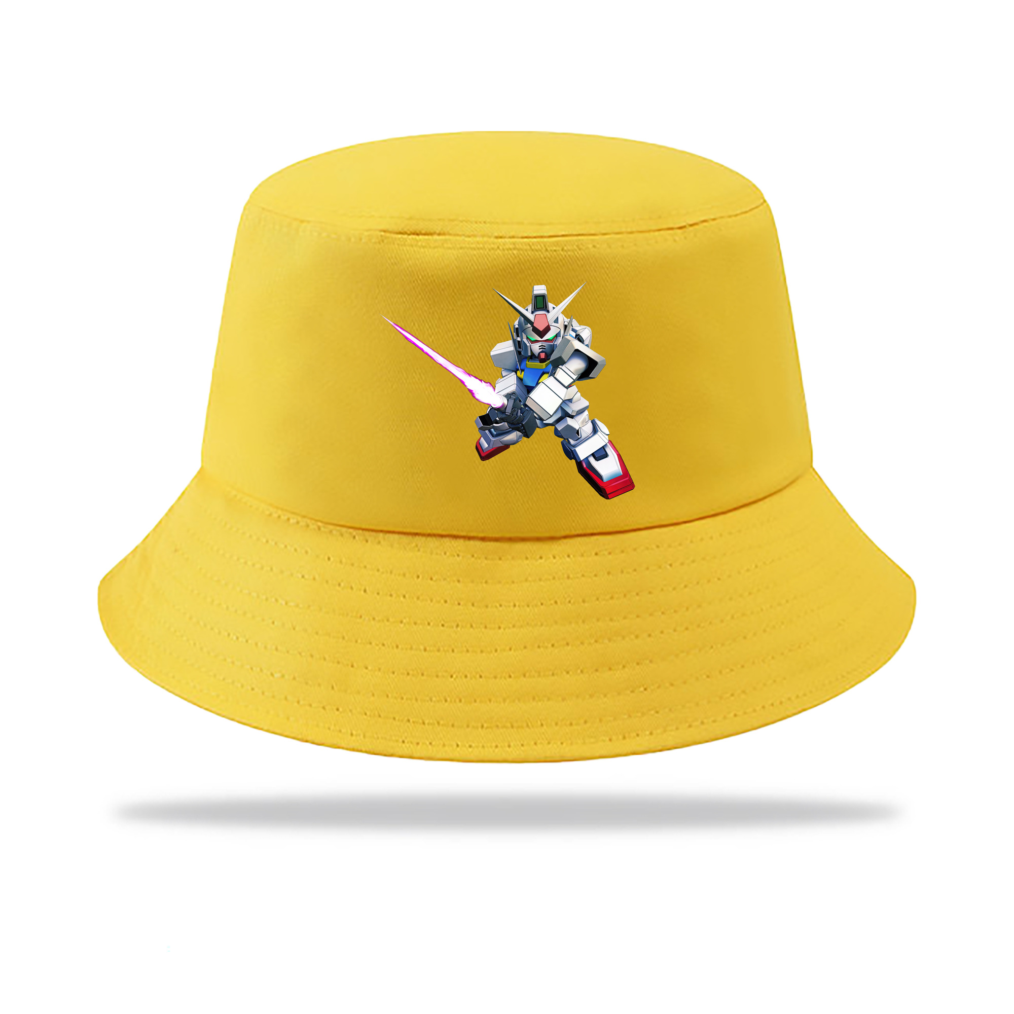 （画像用） 機動戦士ガンダム Mobile Suit Gundam アウトドア日除けバケットハット