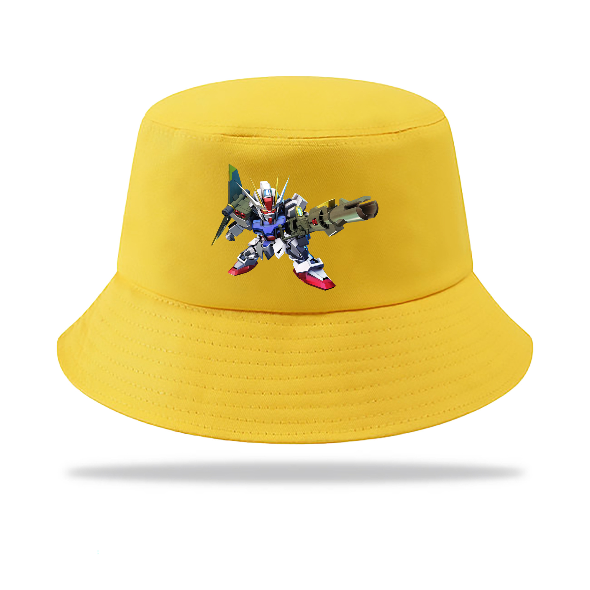 （画像用） 機動戦士ガンダム Mobile Suit Gundam アウトドア日除けバケットハット