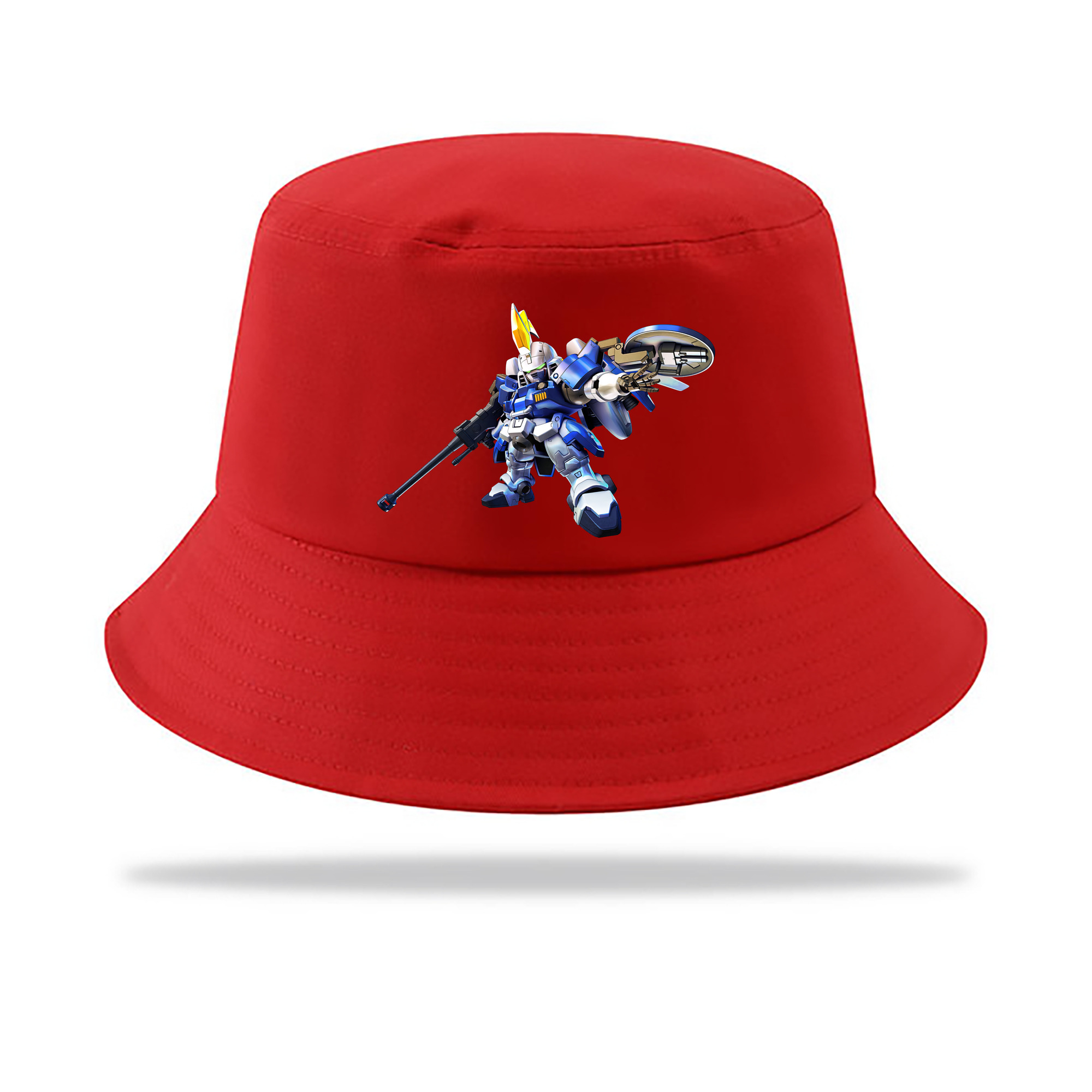 （画像用） 機動戦士ガンダム Mobile Suit Gundam アウトドア日除けバケットハット