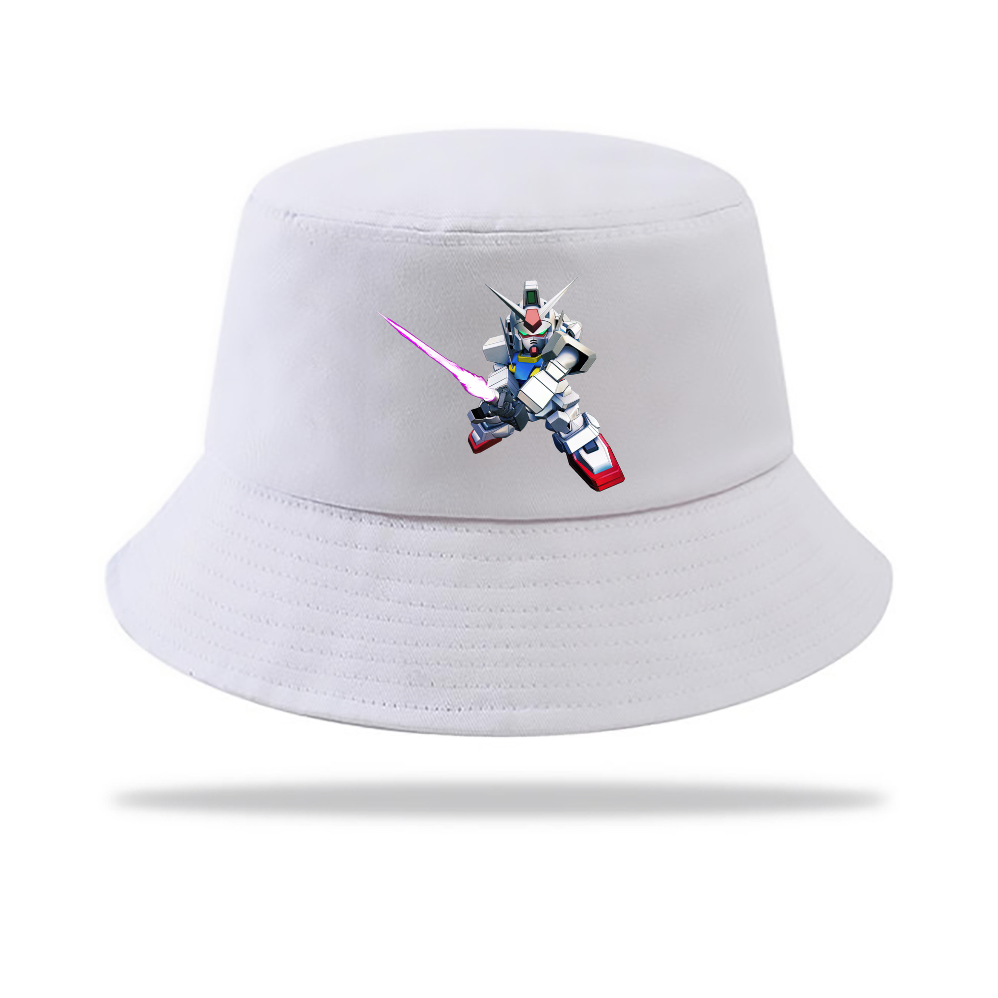 （画像用） 機動戦士ガンダム Mobile Suit Gundam アウトドア日除けバケットハット