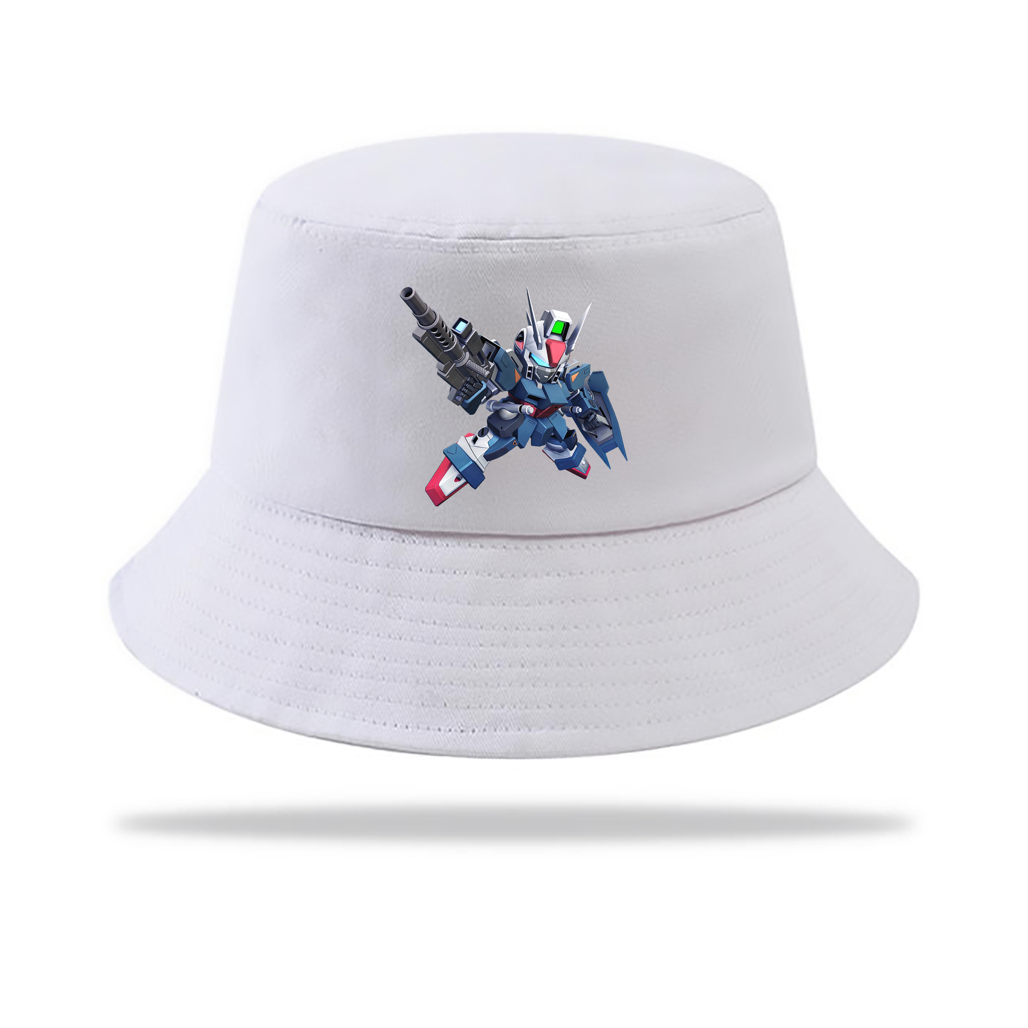 （画像用） 機動戦士ガンダム Mobile Suit Gundam アウトドア日除けバケットハット