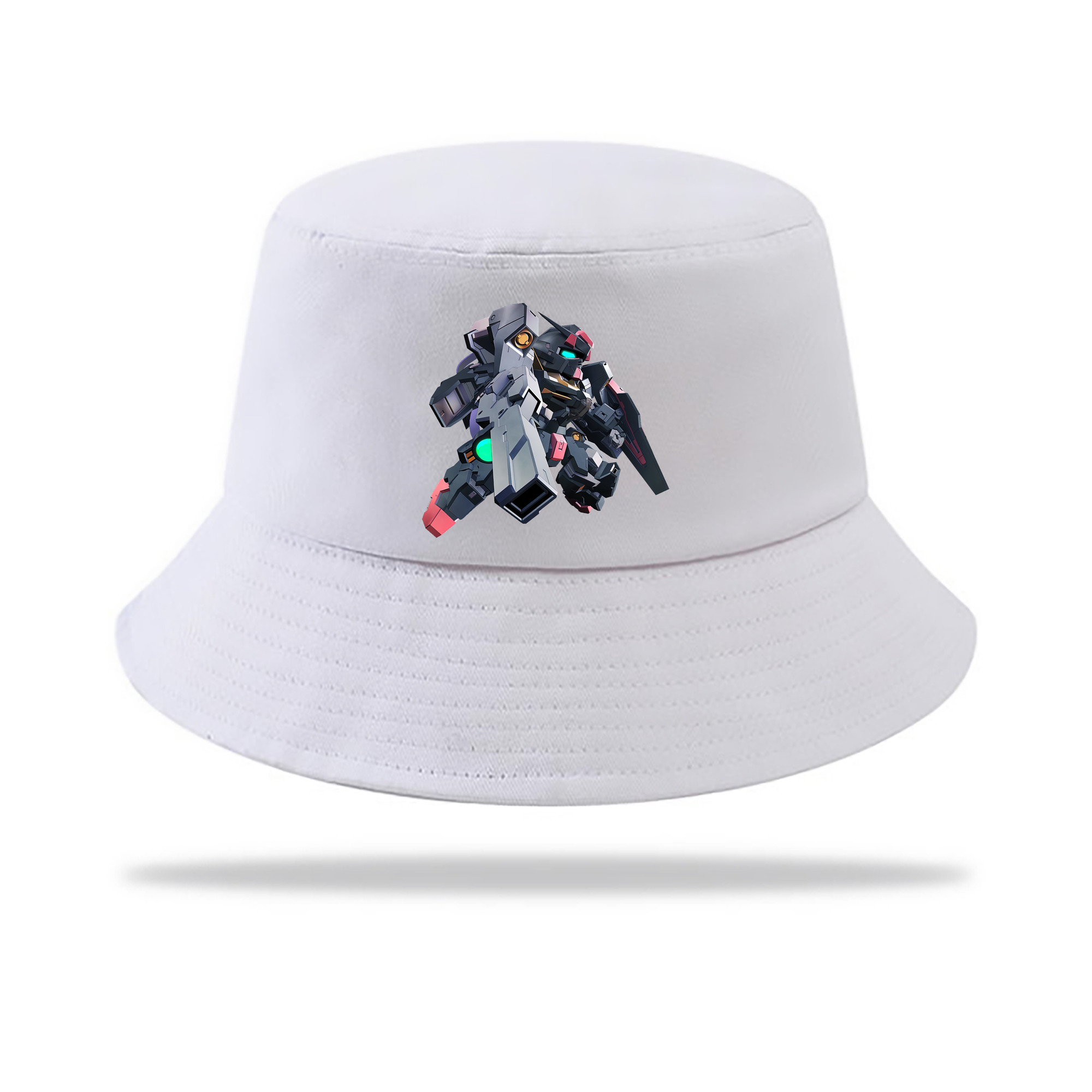 （画像用） 機動戦士ガンダム Mobile Suit Gundam アウトドア日除けバケットハット