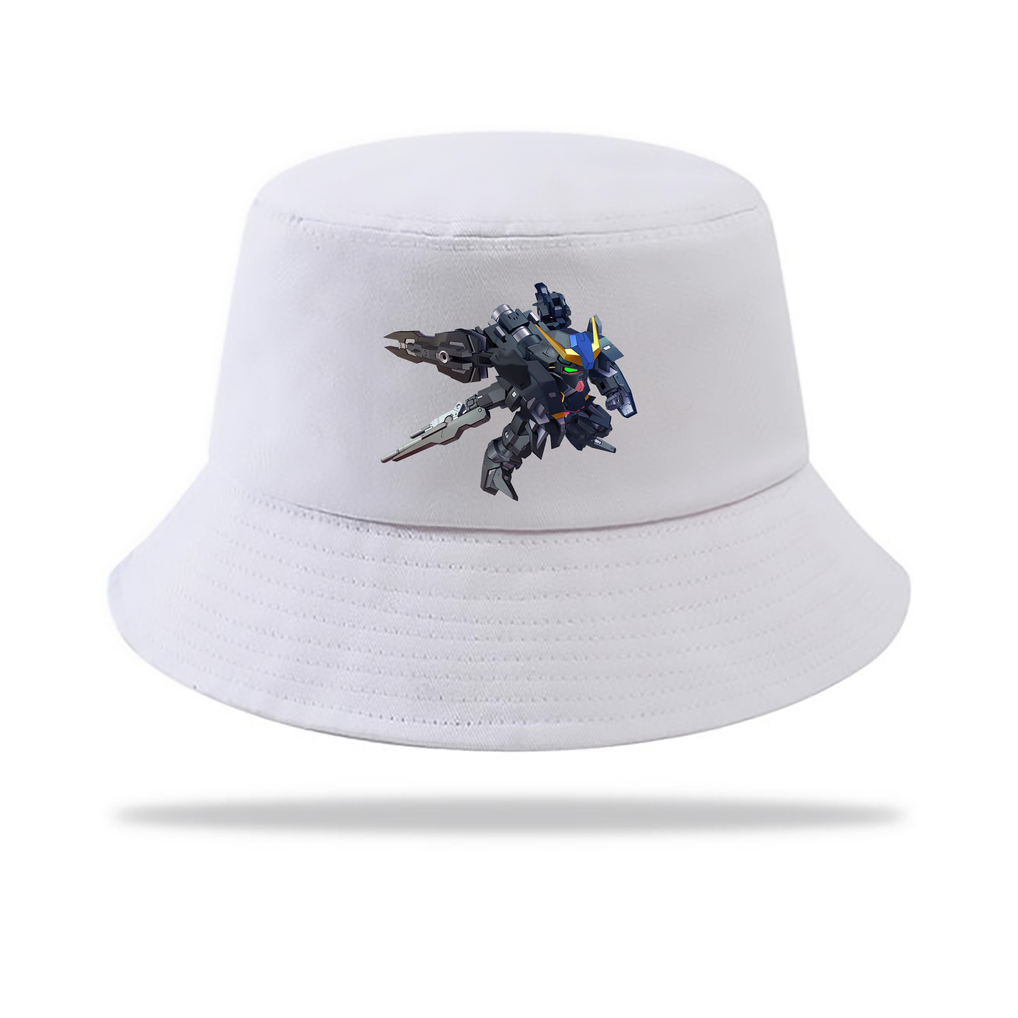 （画像用） 機動戦士ガンダム Mobile Suit Gundam アウトドア日除けバケットハット
