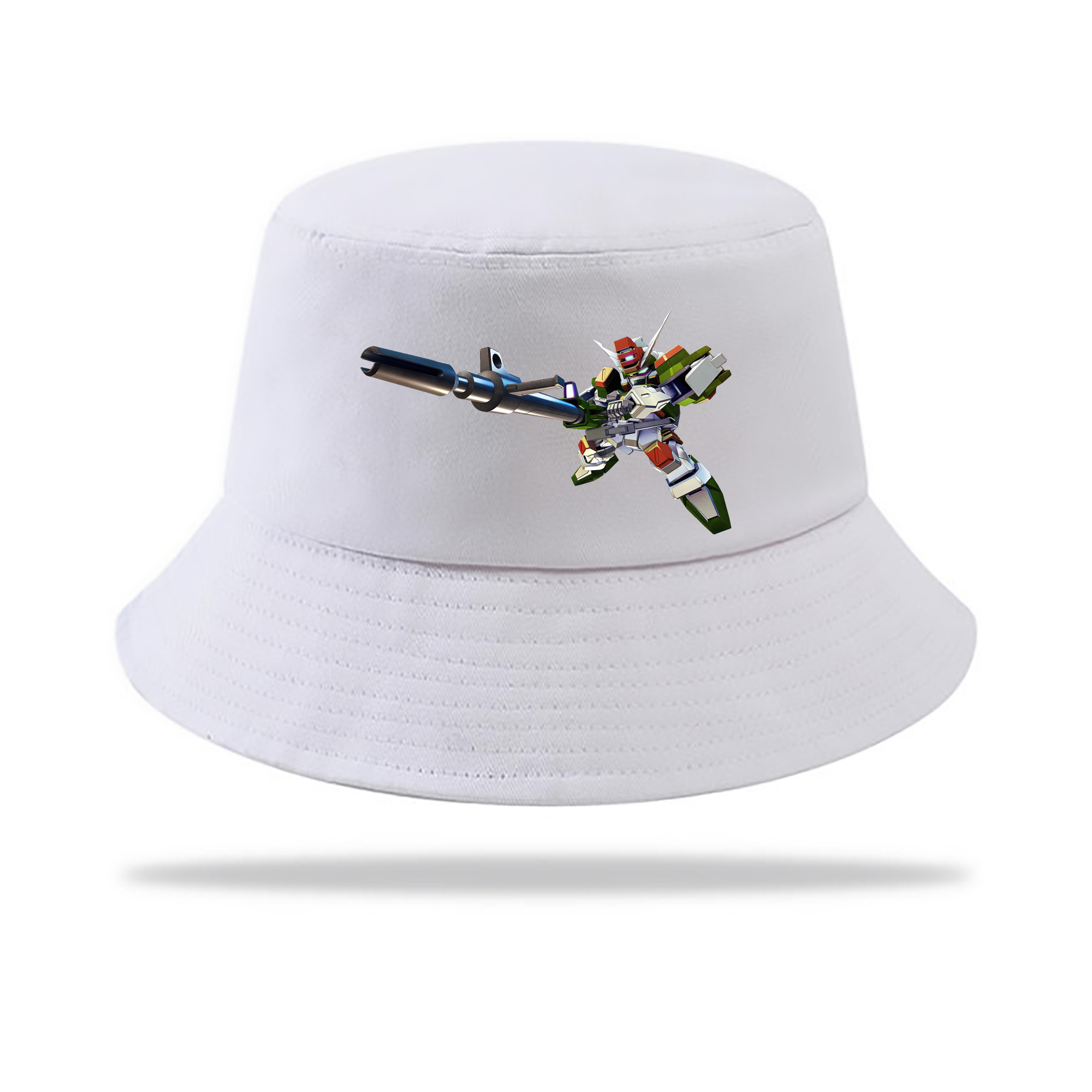 （画像用） 機動戦士ガンダム Mobile Suit Gundam アウトドア日除けバケットハット