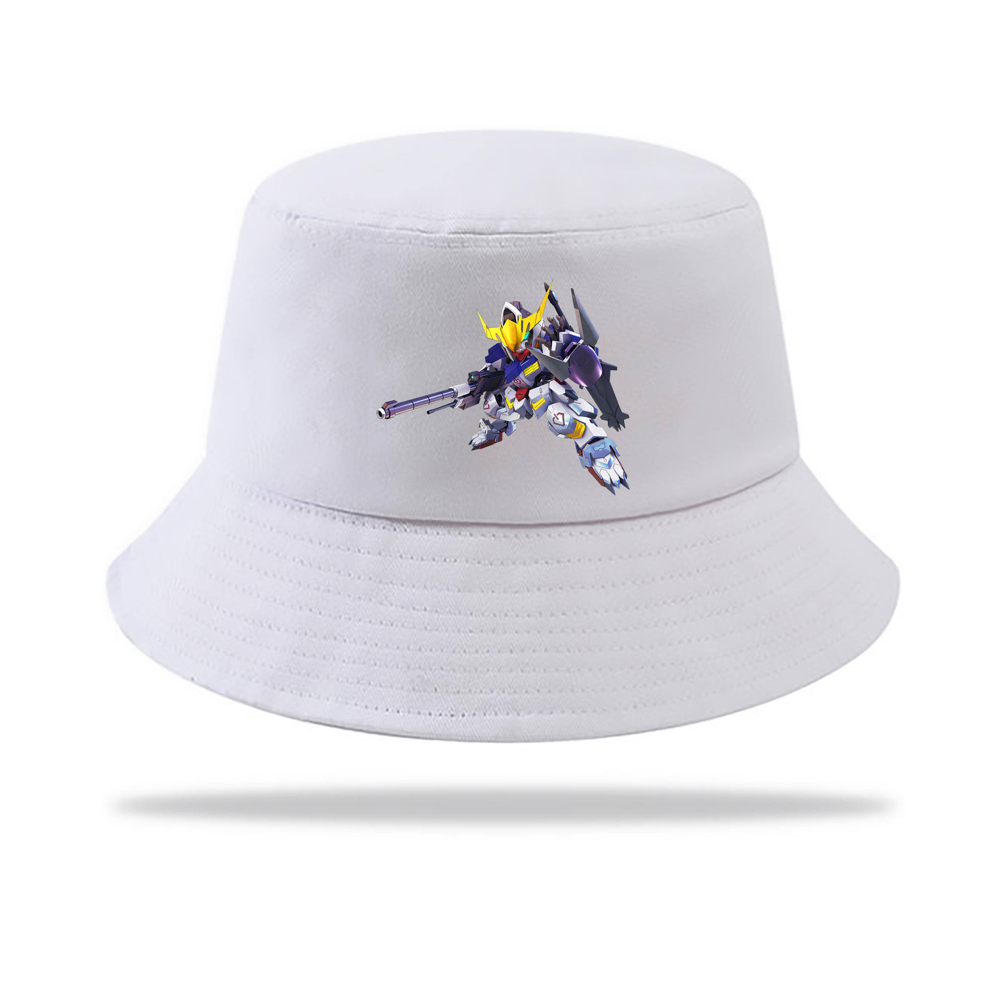 （画像用） 機動戦士ガンダム Mobile Suit Gundam アウトドア日除けバケットハット
