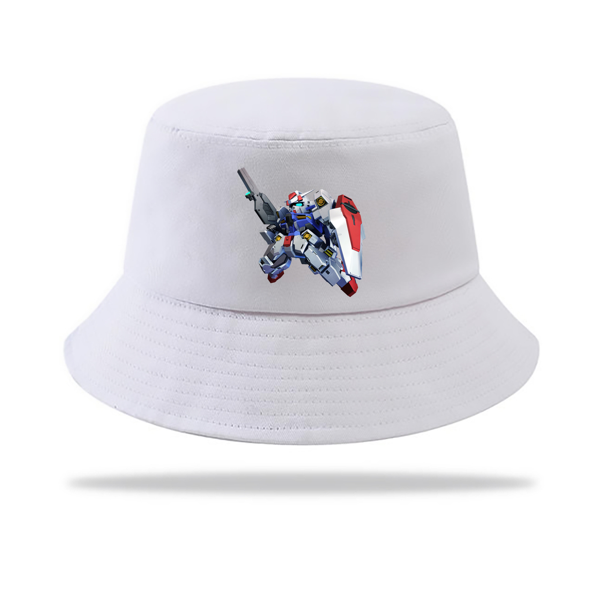 （画像用） 機動戦士ガンダム Mobile Suit Gundam アウトドア日除けバケットハット