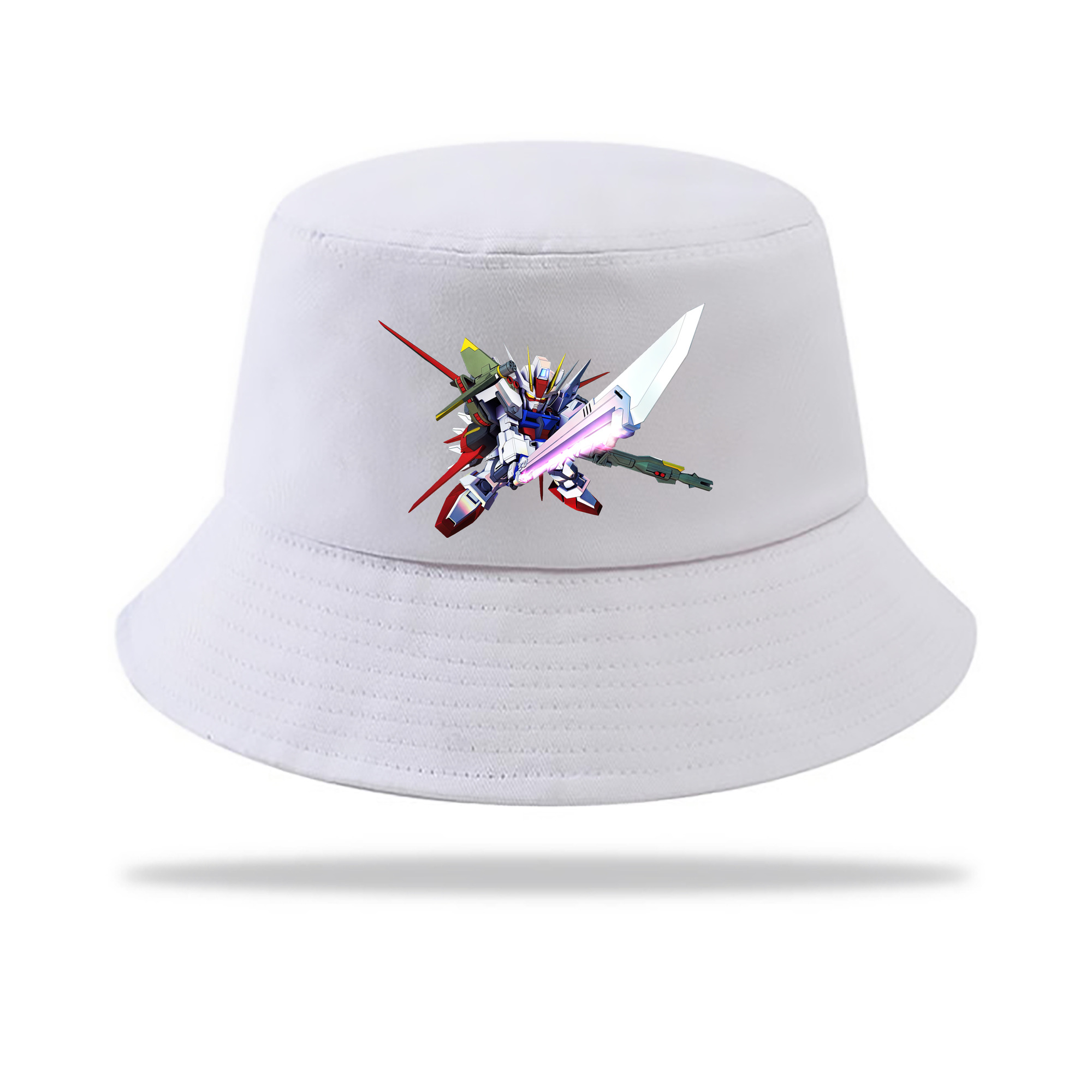 （画像用） 機動戦士ガンダム Mobile Suit Gundam アウトドア日除けバケットハット