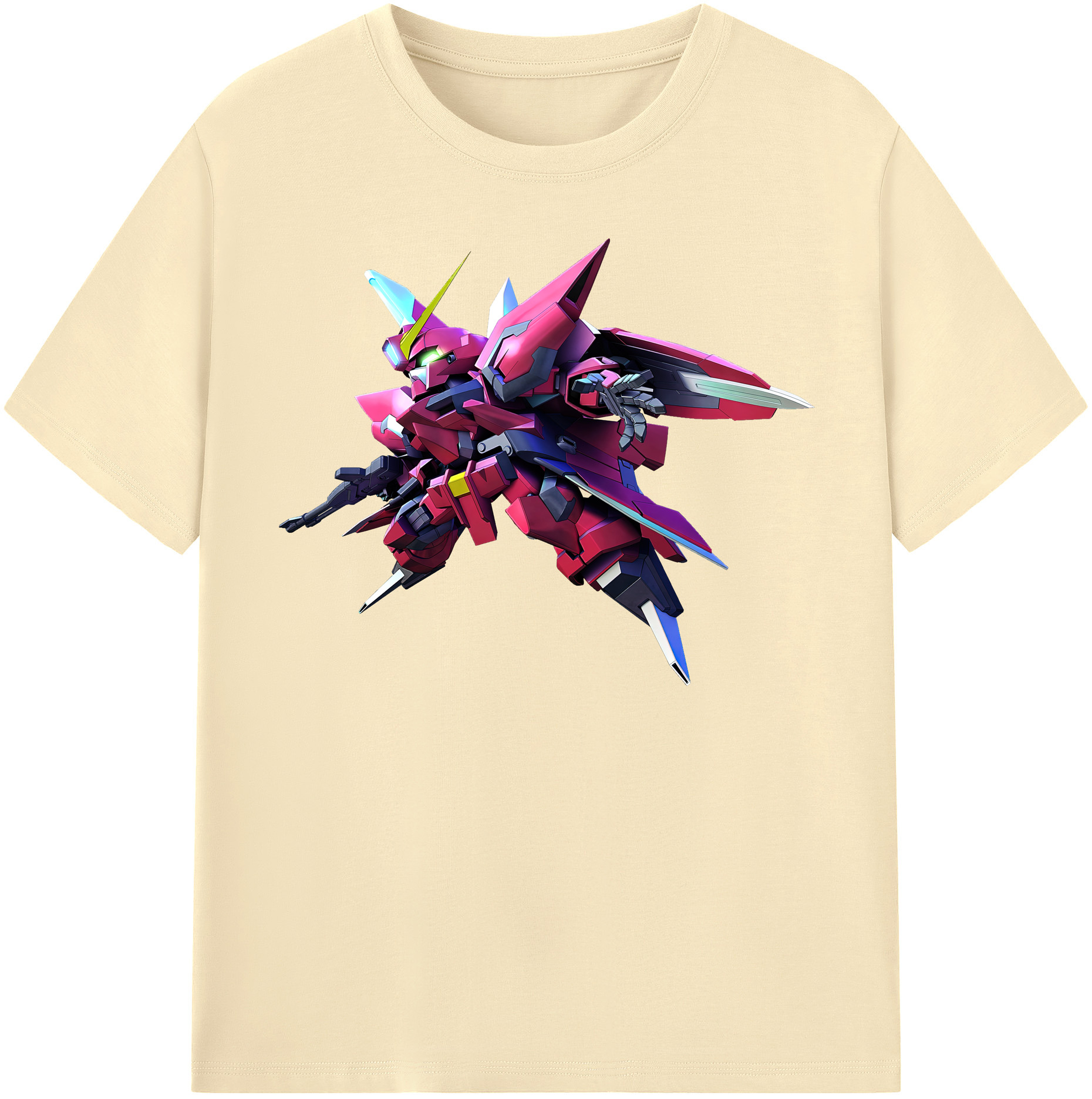（画像用） 機動戦士ガンダム Mobile Suit Gundam 綿100％半袖Tシャツ（フロントプリント）