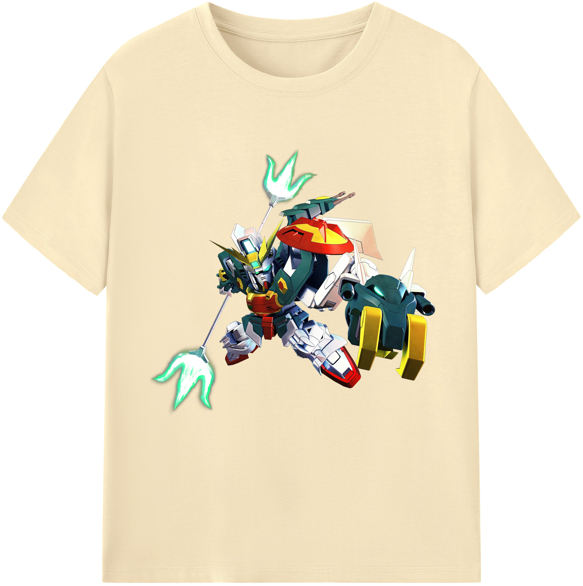 （画像用） 機動戦士ガンダム Mobile Suit Gundam 綿100％半袖Tシャツ（フロントプリント）