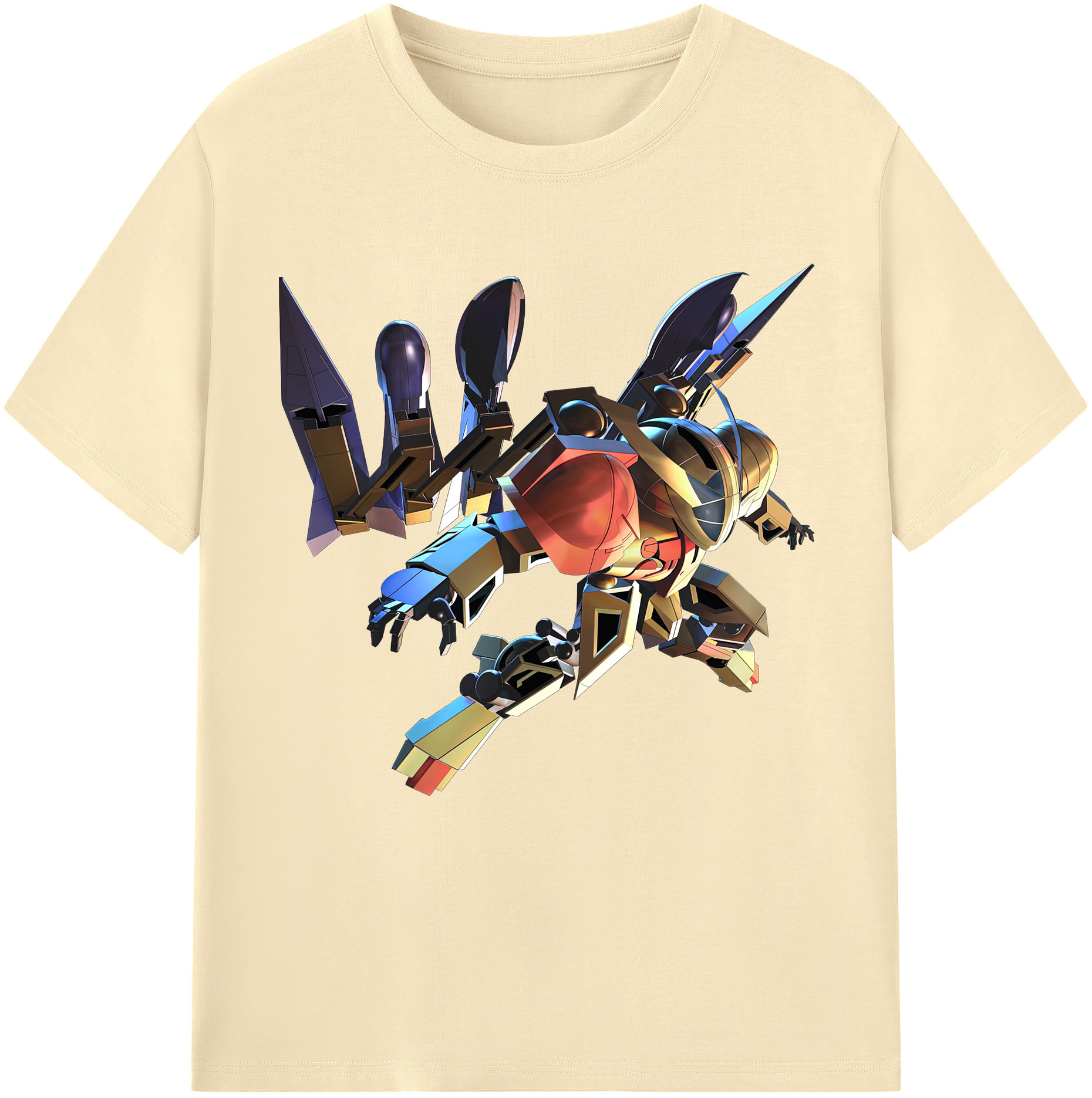 （画像用） 機動戦士ガンダム Mobile Suit Gundam 綿100％半袖Tシャツ（フロントプリント）
