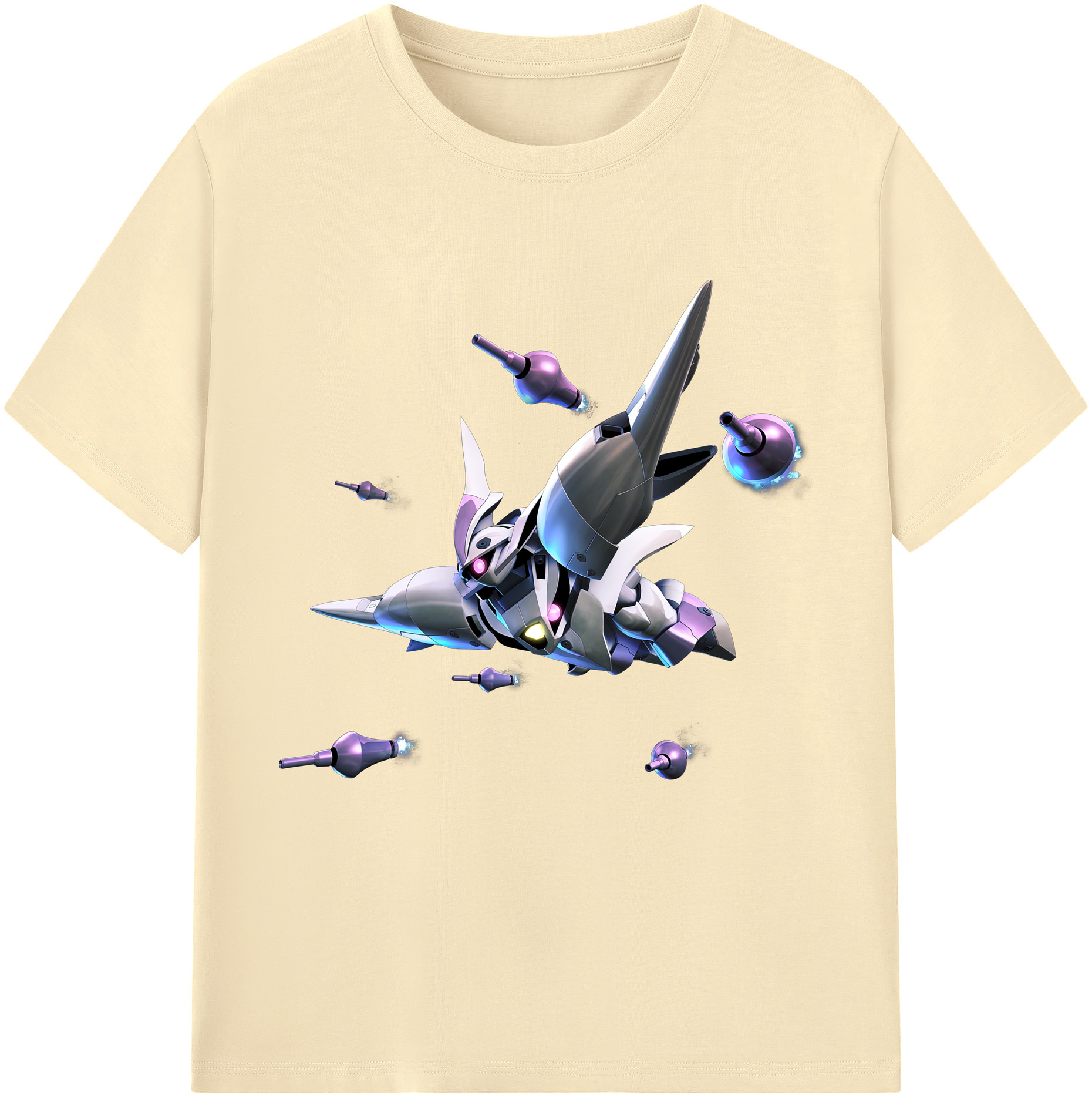 （画像用） 機動戦士ガンダム Mobile Suit Gundam 綿100％半袖Tシャツ（フロントプリント）