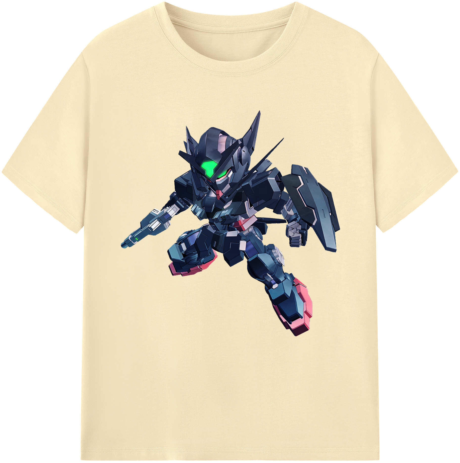 （画像用） 機動戦士ガンダム Mobile Suit Gundam 綿100％半袖Tシャツ（フロントプリント）