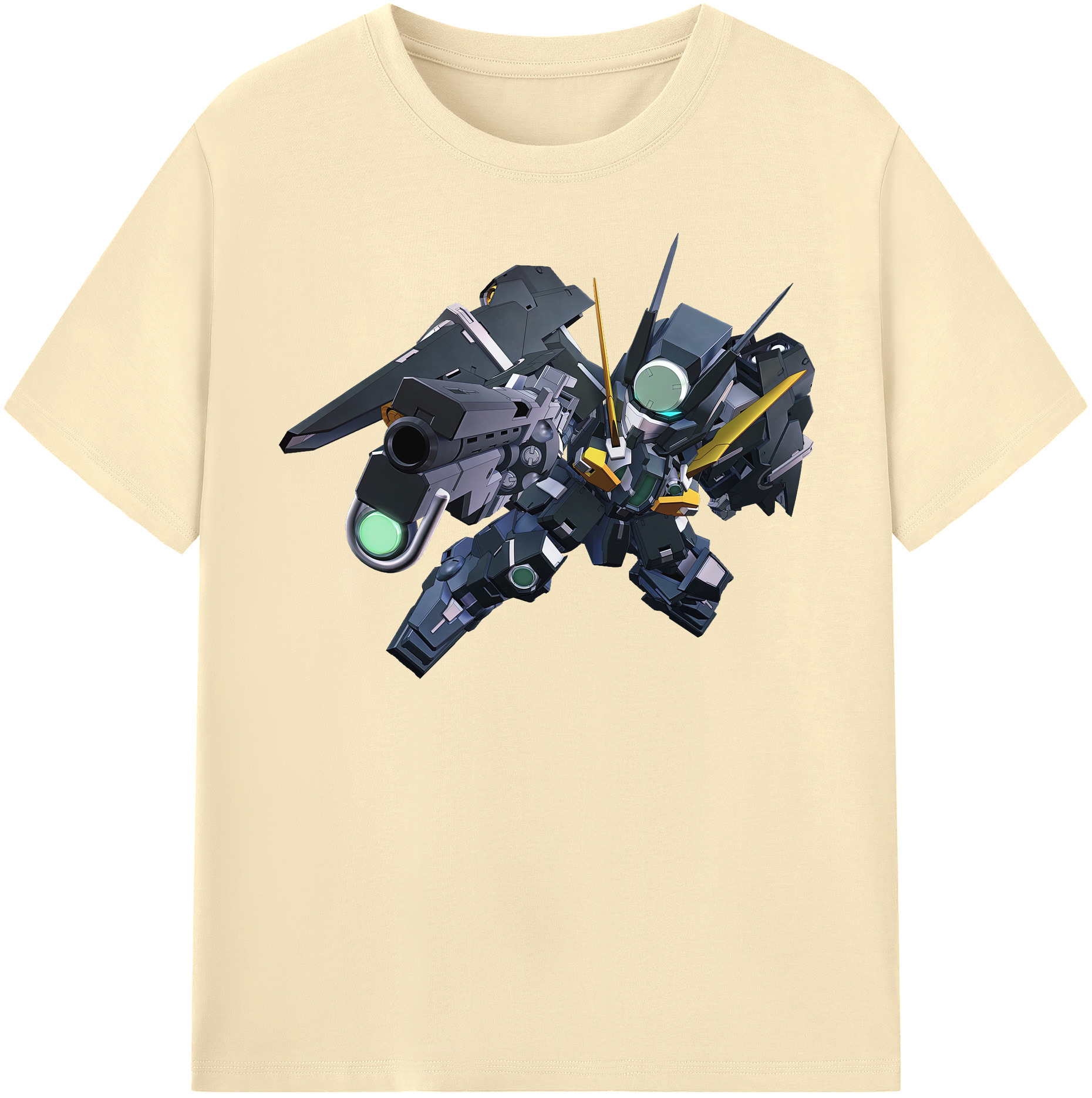 （画像用） 機動戦士ガンダム Mobile Suit Gundam 綿100％半袖Tシャツ（フロントプリント）