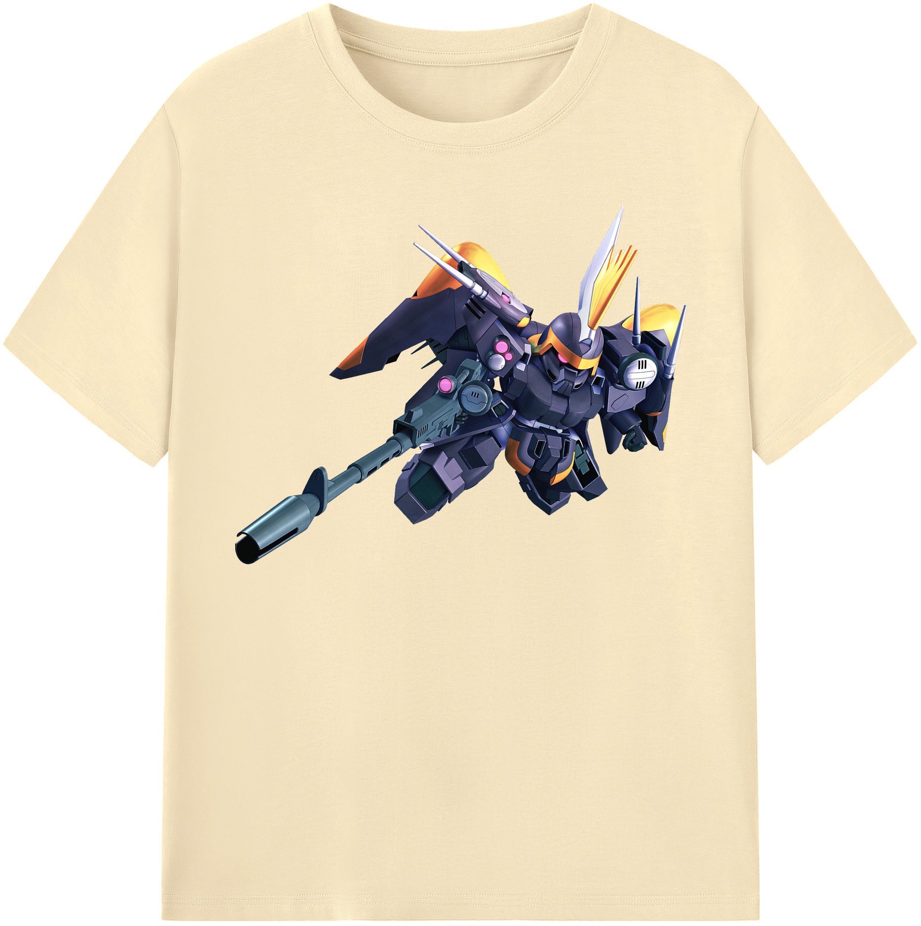 （画像用） 機動戦士ガンダム Mobile Suit Gundam 綿100％半袖Tシャツ（フロントプリント）