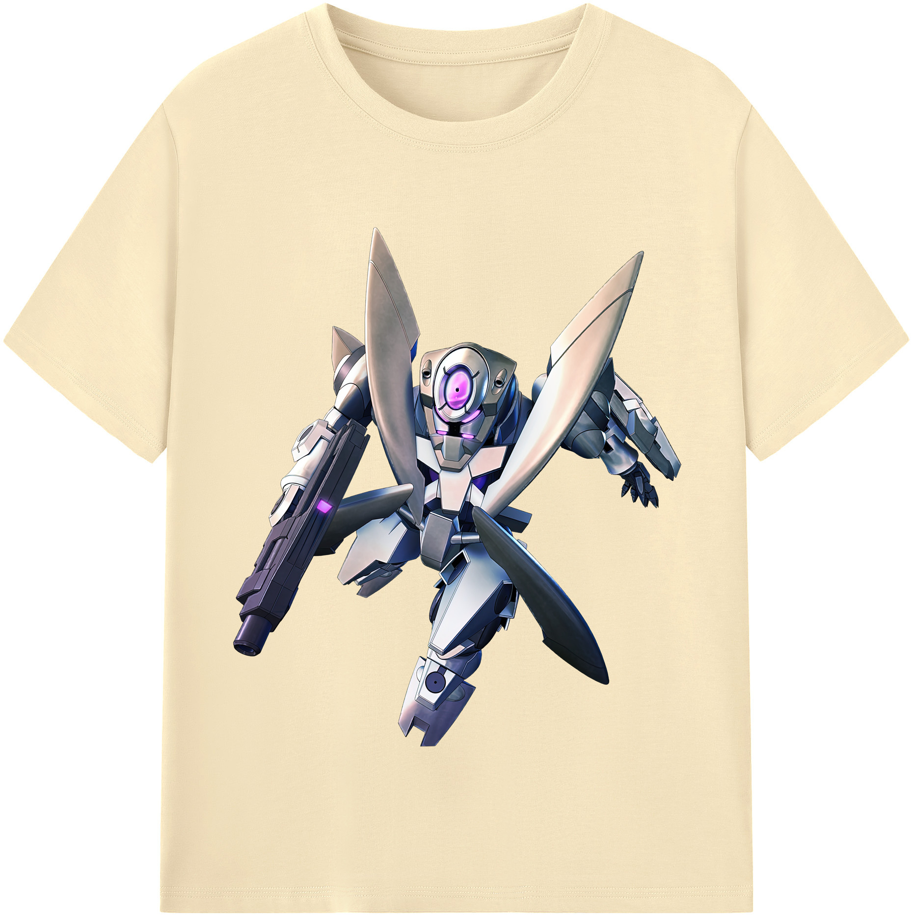 （画像用） 機動戦士ガンダム Mobile Suit Gundam 綿100％半袖Tシャツ（フロントプリント）