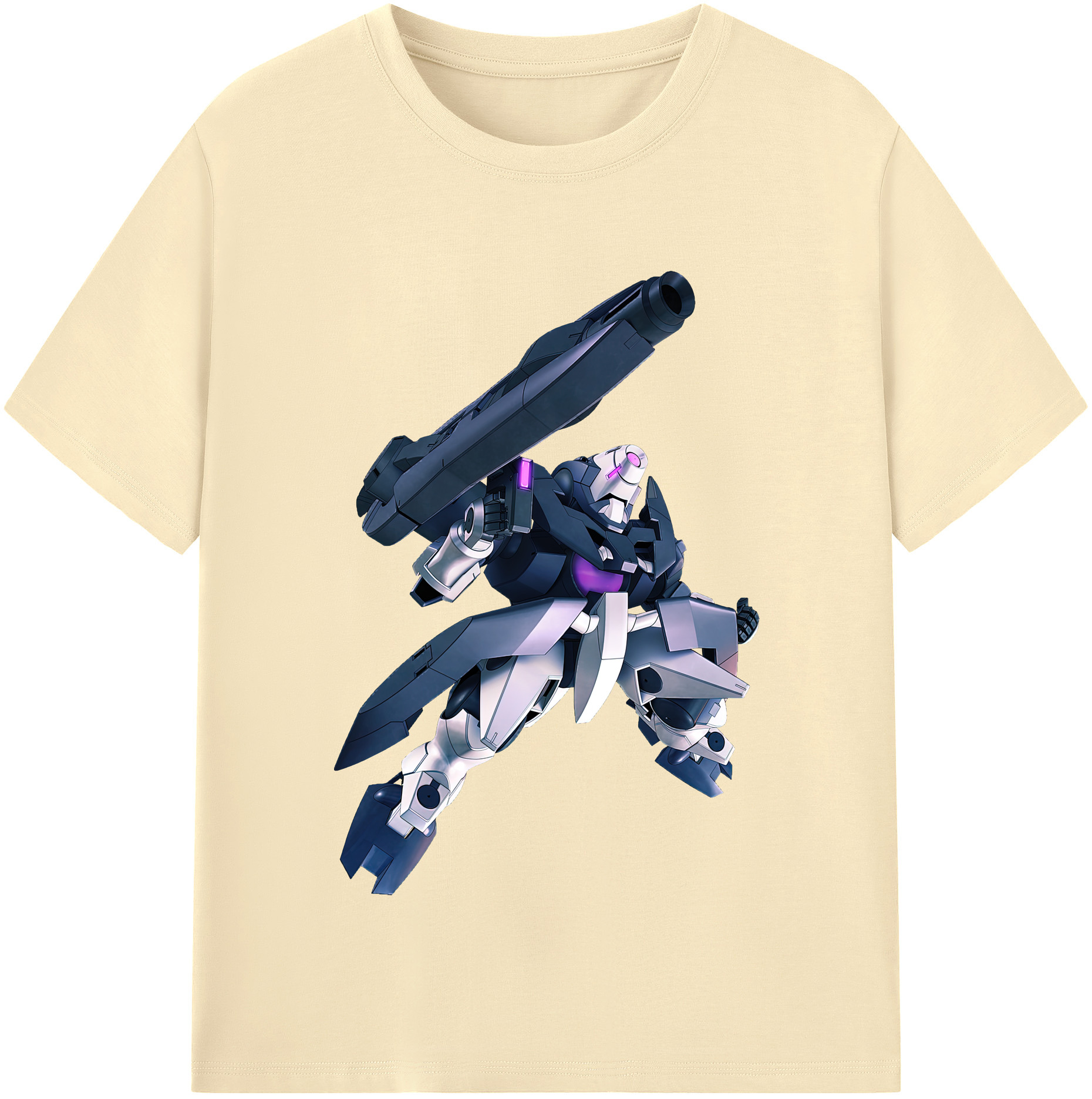 （画像用） 機動戦士ガンダム Mobile Suit Gundam 綿100％半袖Tシャツ（フロントプリント）