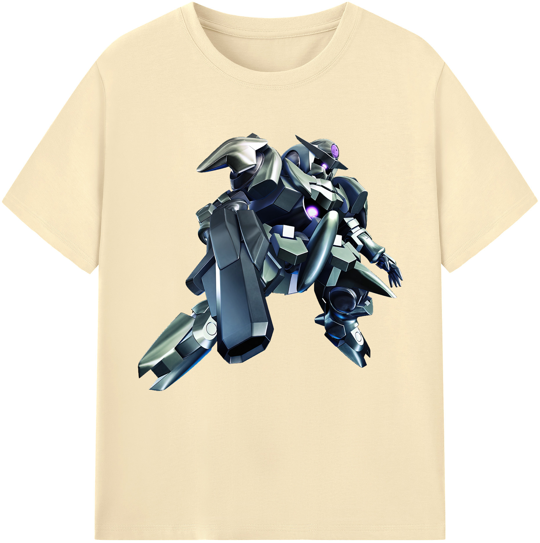 （画像用） 機動戦士ガンダム Mobile Suit Gundam 綿100％半袖Tシャツ（フロントプリント）