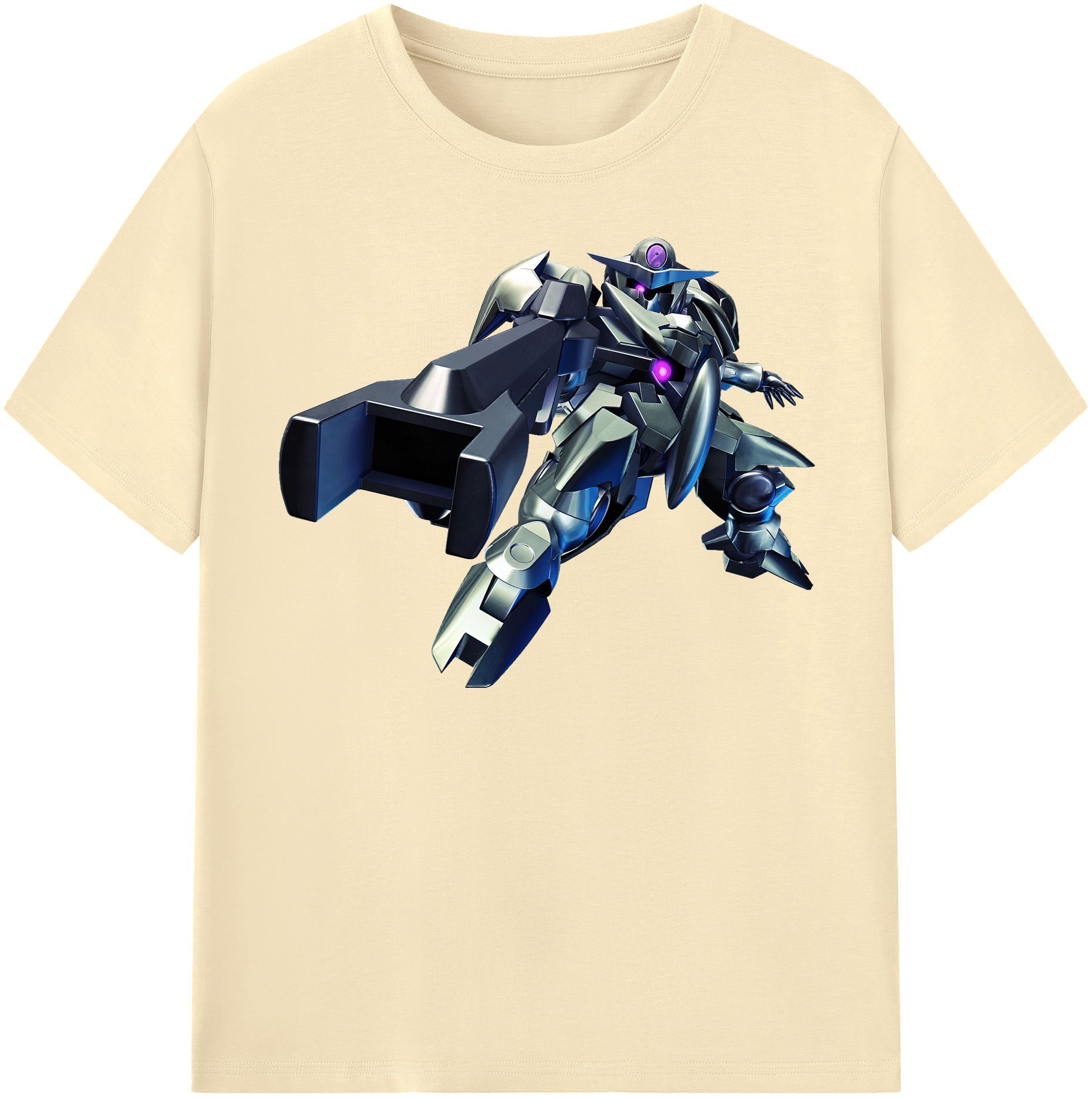（画像用） 機動戦士ガンダム Mobile Suit Gundam 綿100％半袖Tシャツ（フロントプリント）