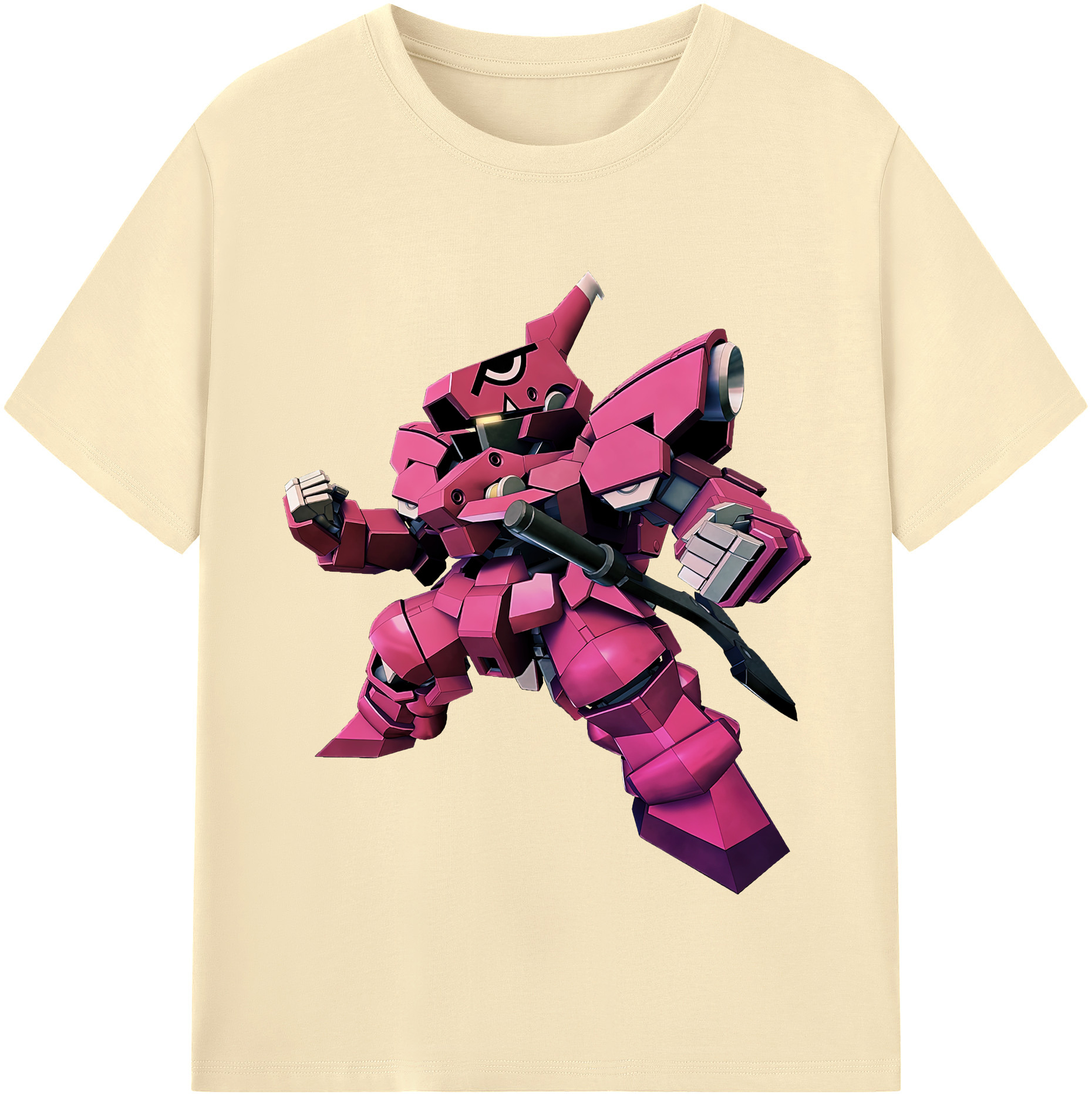 （画像用） 機動戦士ガンダム Mobile Suit Gundam 綿100％半袖Tシャツ（フロントプリント）
