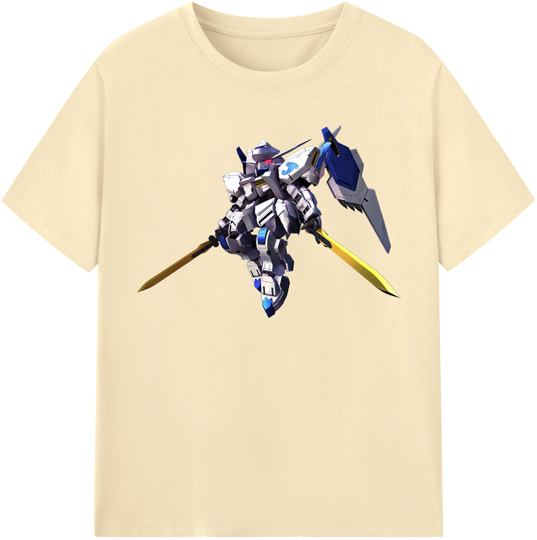 （画像用） 機動戦士ガンダム Mobile Suit Gundam 綿100％半袖Tシャツ（フロントプリント）
