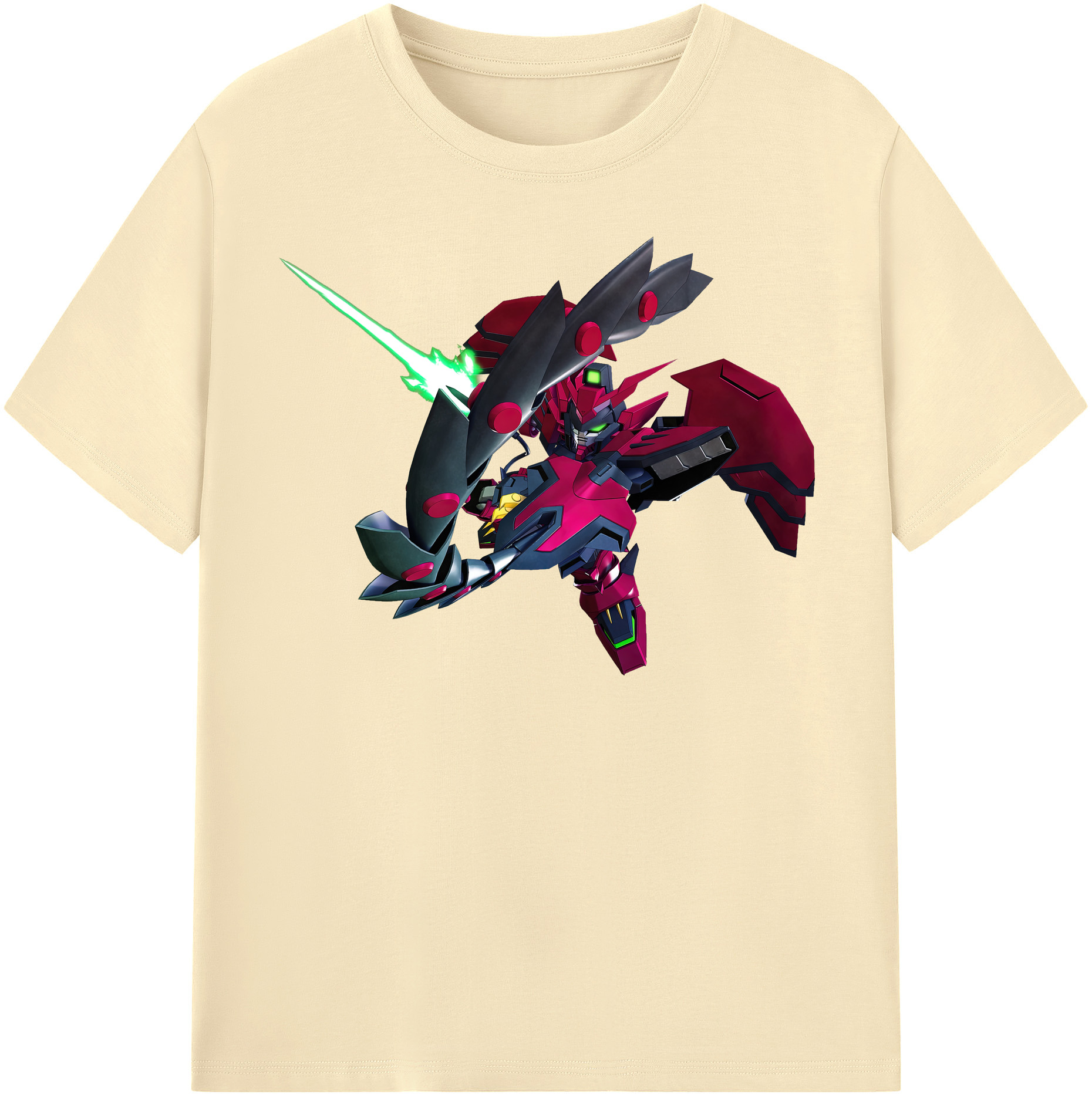 （画像用） 機動戦士ガンダム Mobile Suit Gundam 綿100％半袖Tシャツ（フロントプリント）